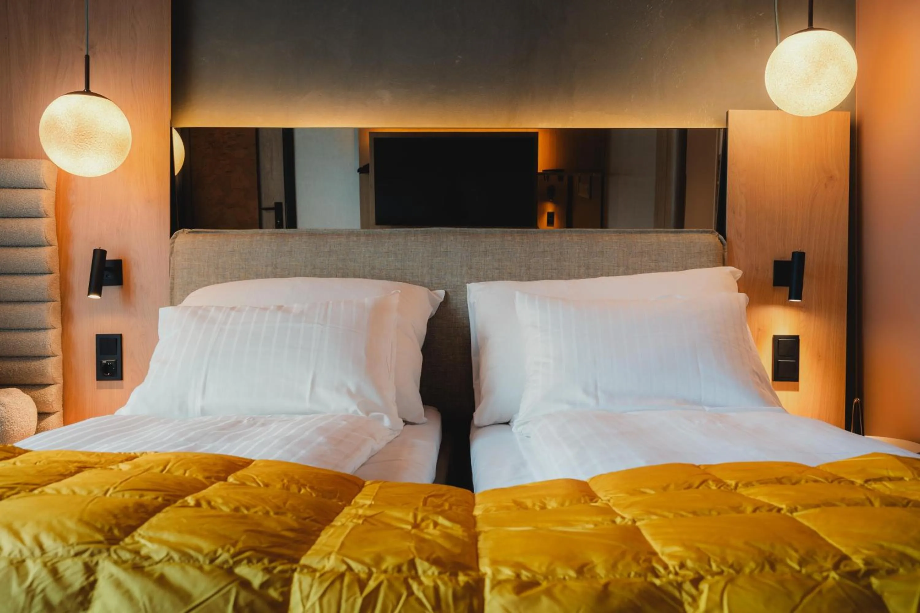 Bedroom, Bed in The Dock 69 39 by Scandic