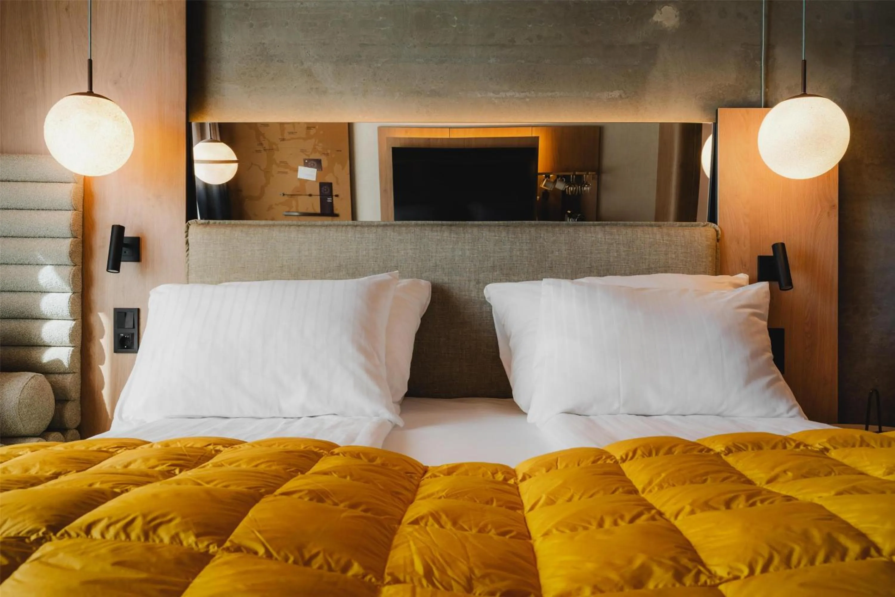 Bedroom, Bed in The Dock 69 39 by Scandic