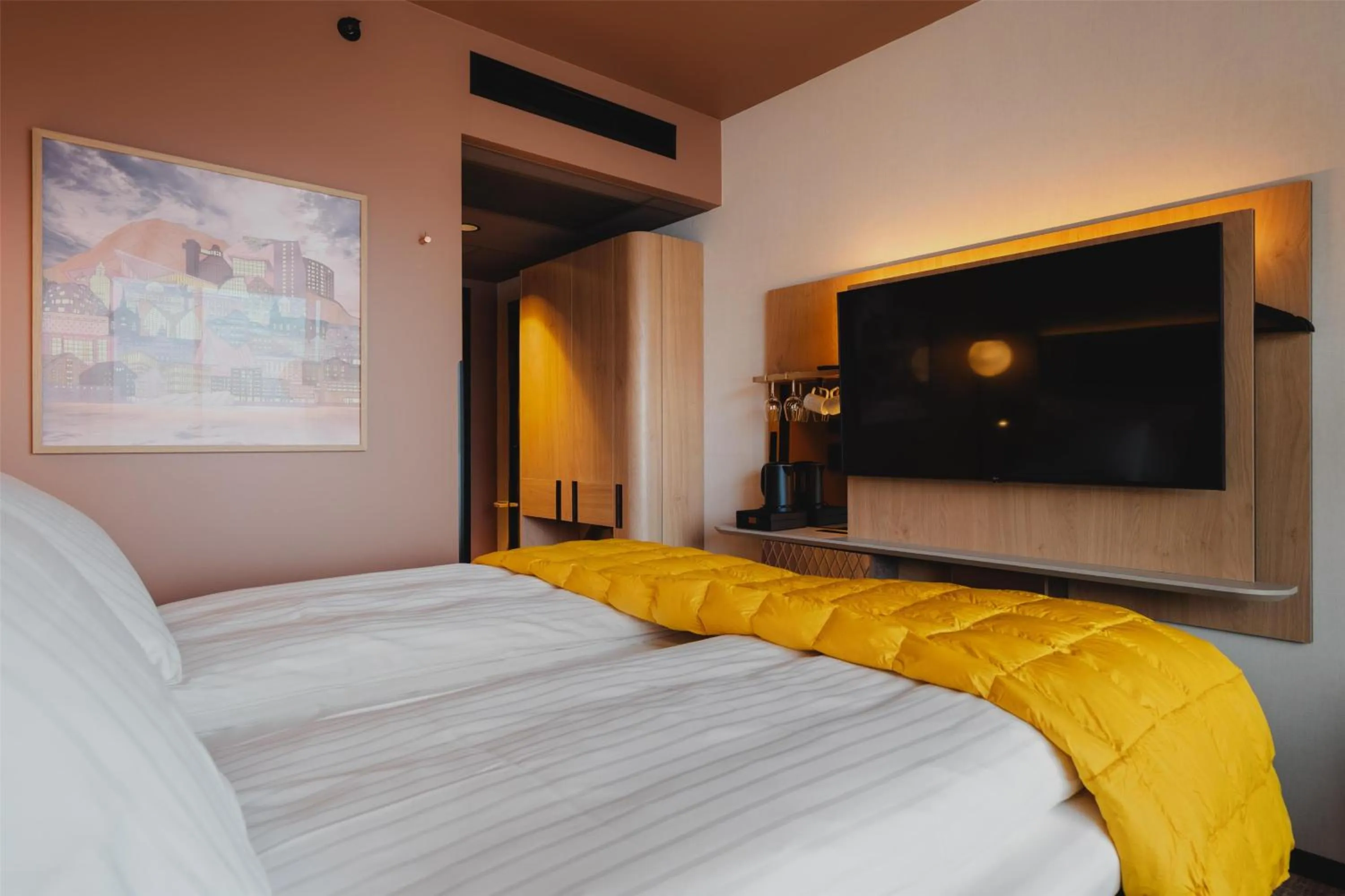 Bedroom, Bed in The Dock 69 39 by Scandic