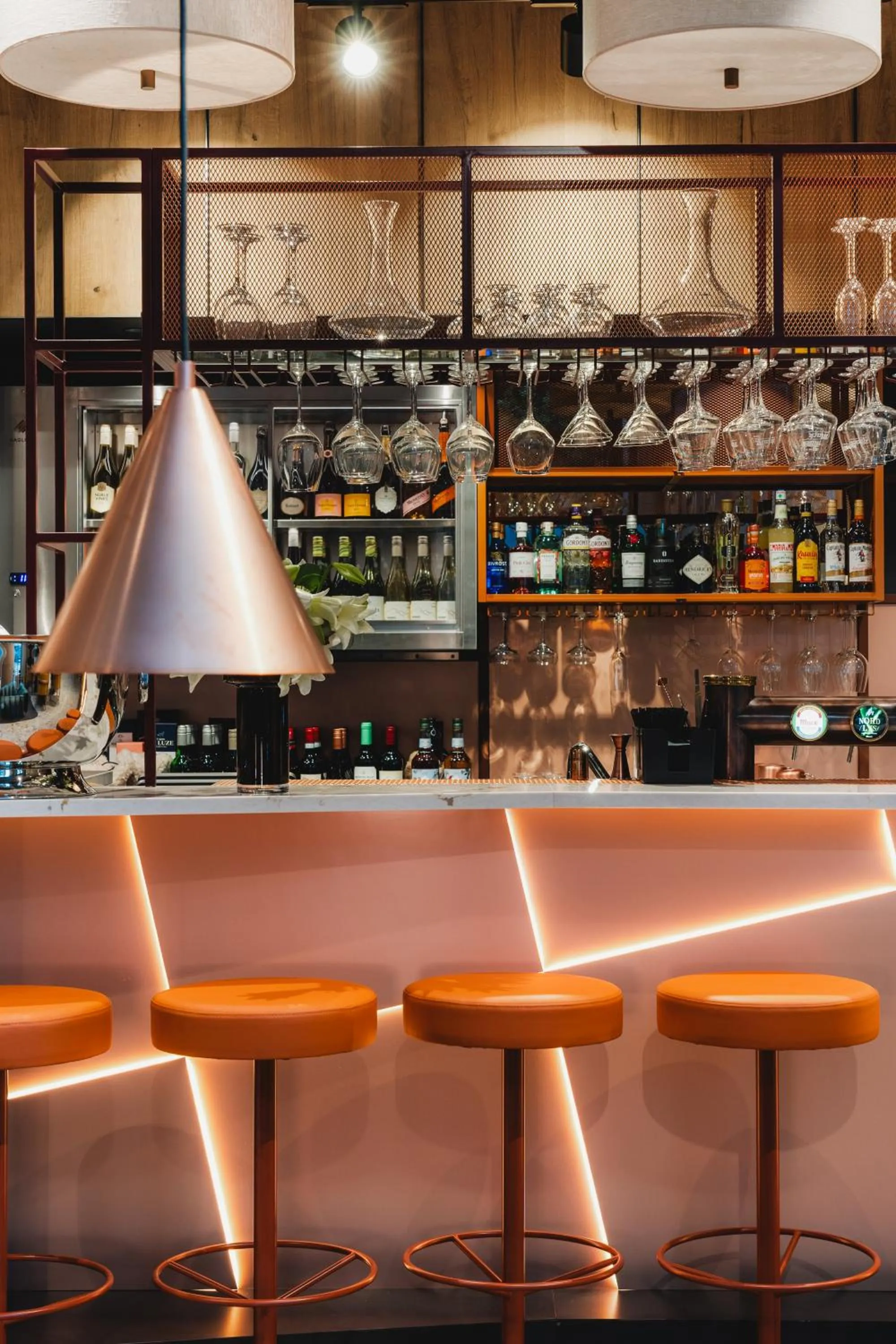 Lounge or bar in The Dock 69 39 by Scandic