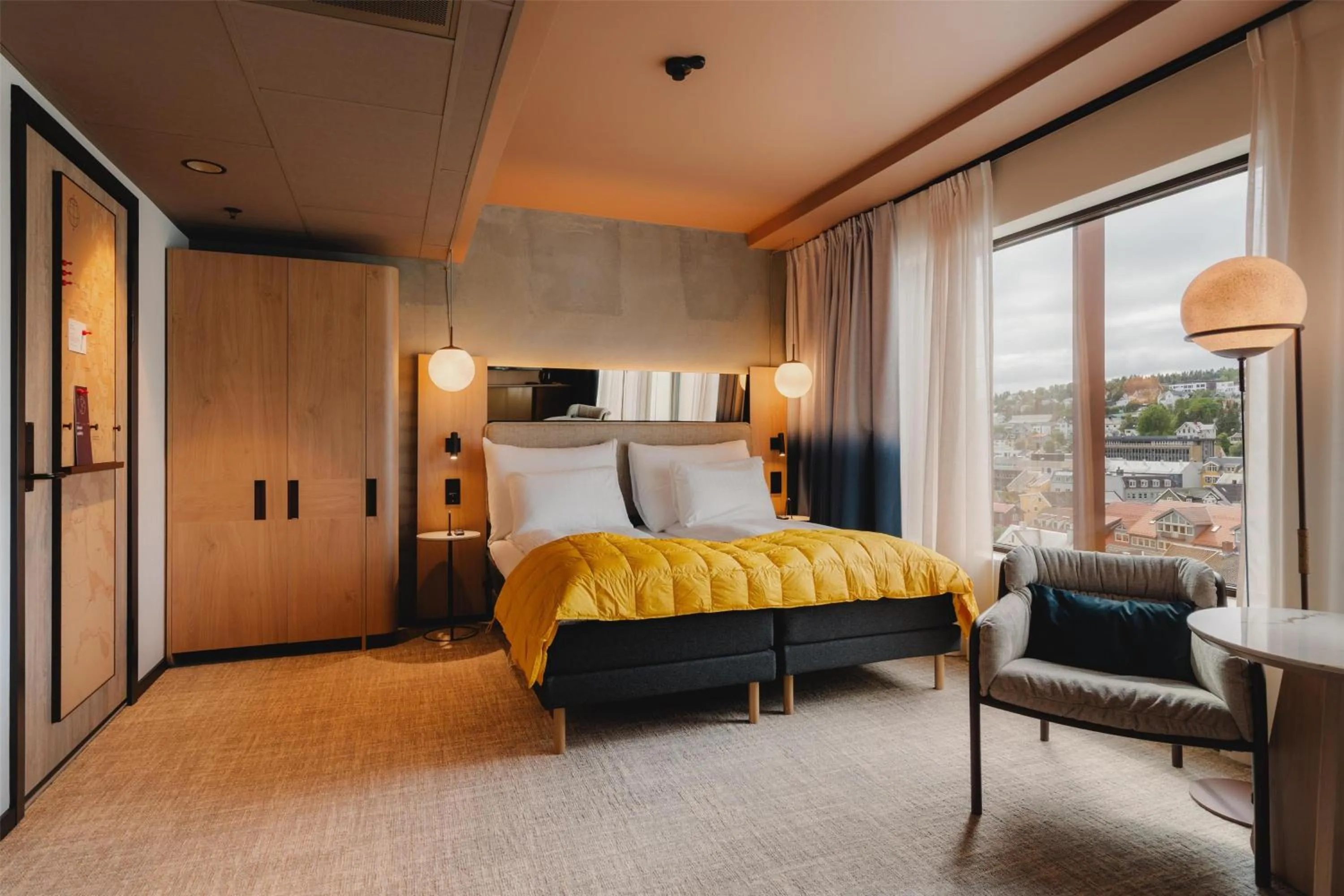 Bedroom, Bed in The Dock 69 39 by Scandic