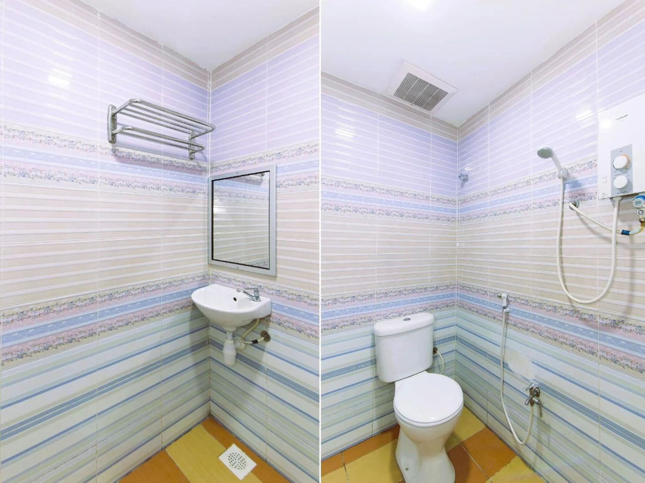 Shower in Kuala Selangor Hotel