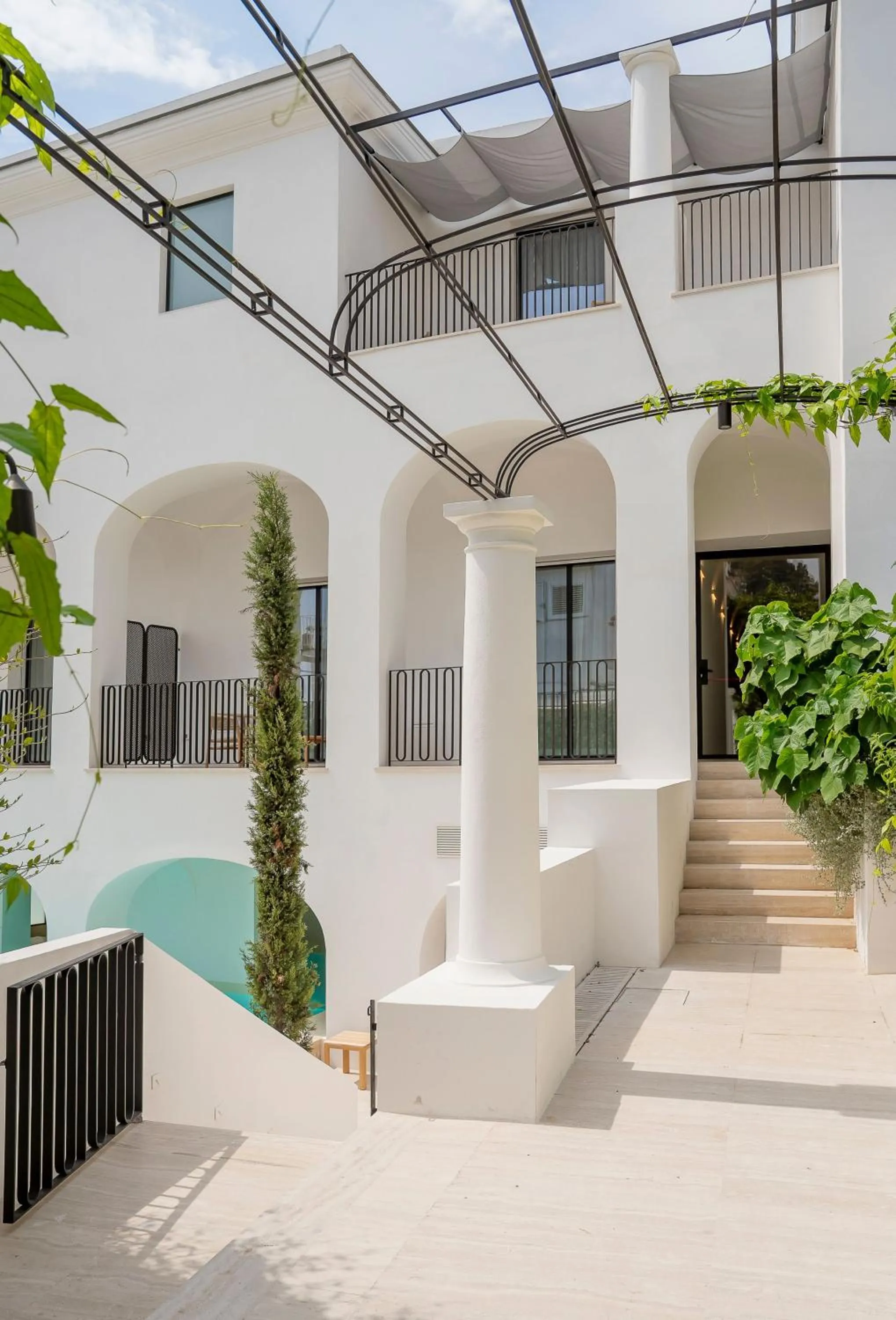 Property building in Villa Certosa Boutique Hotel Capri