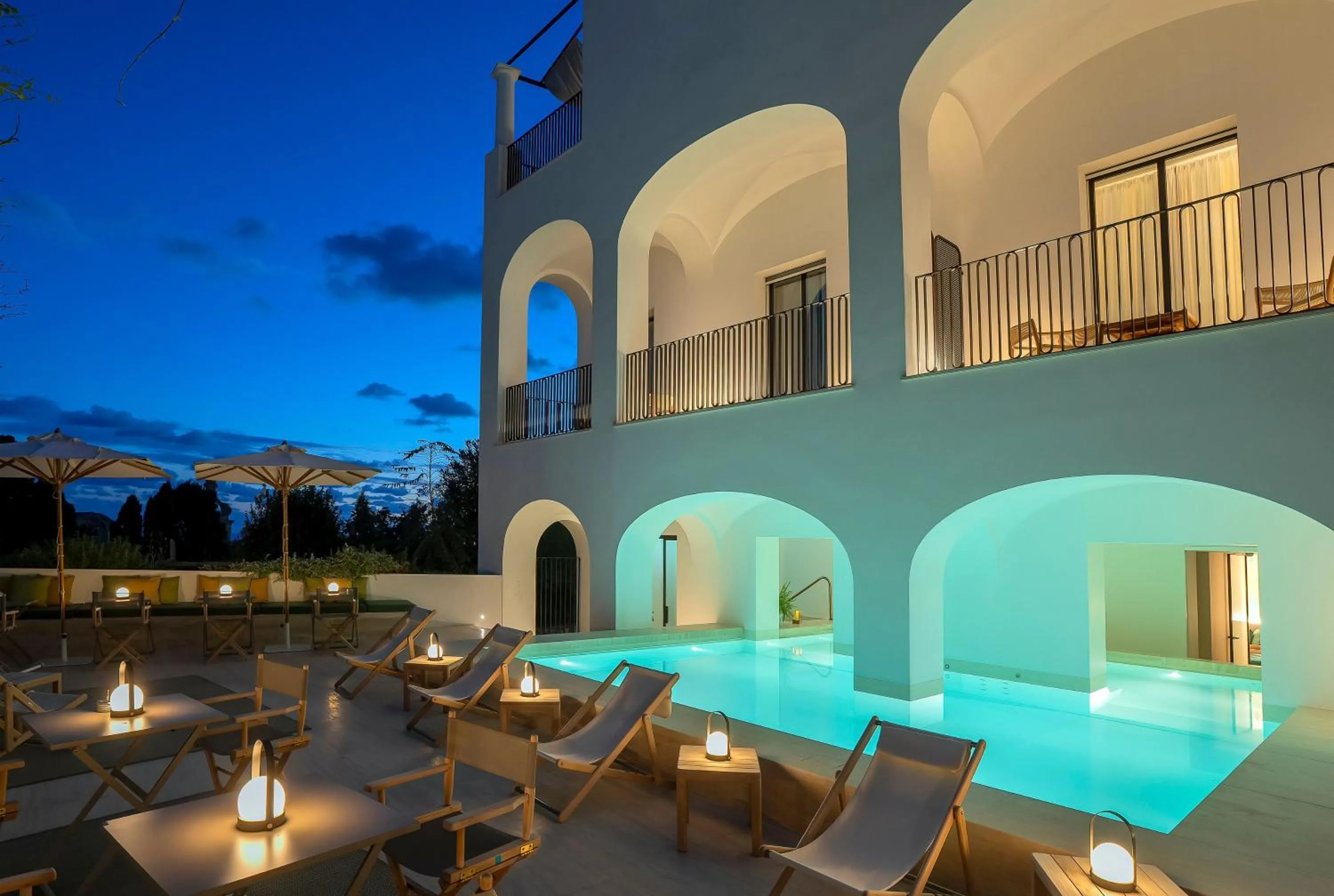 Property building in Villa Certosa Boutique Hotel Capri