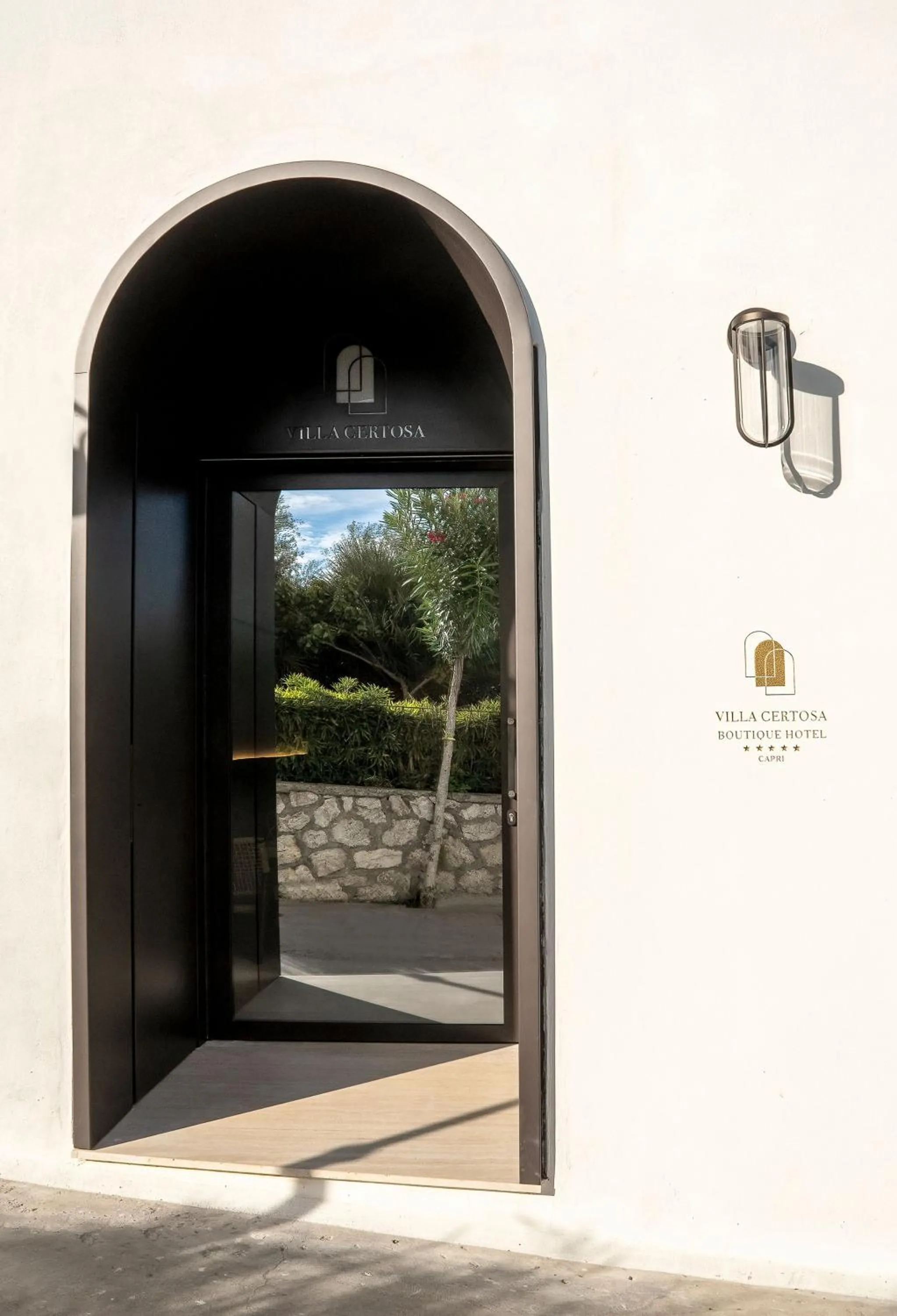 Facade/entrance in Villa Certosa Boutique Hotel Capri