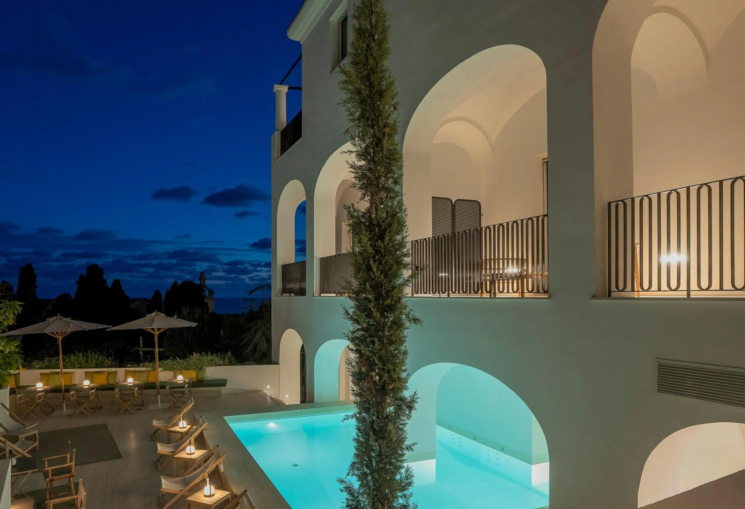 Night in Villa Certosa Boutique Hotel Capri