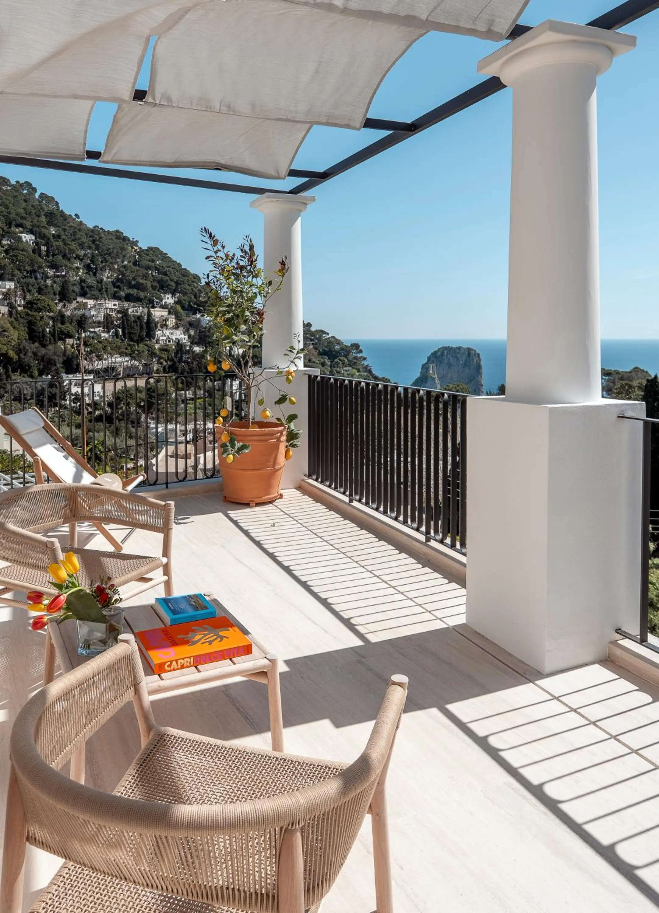 Natural landscape in Villa Certosa Boutique Hotel Capri