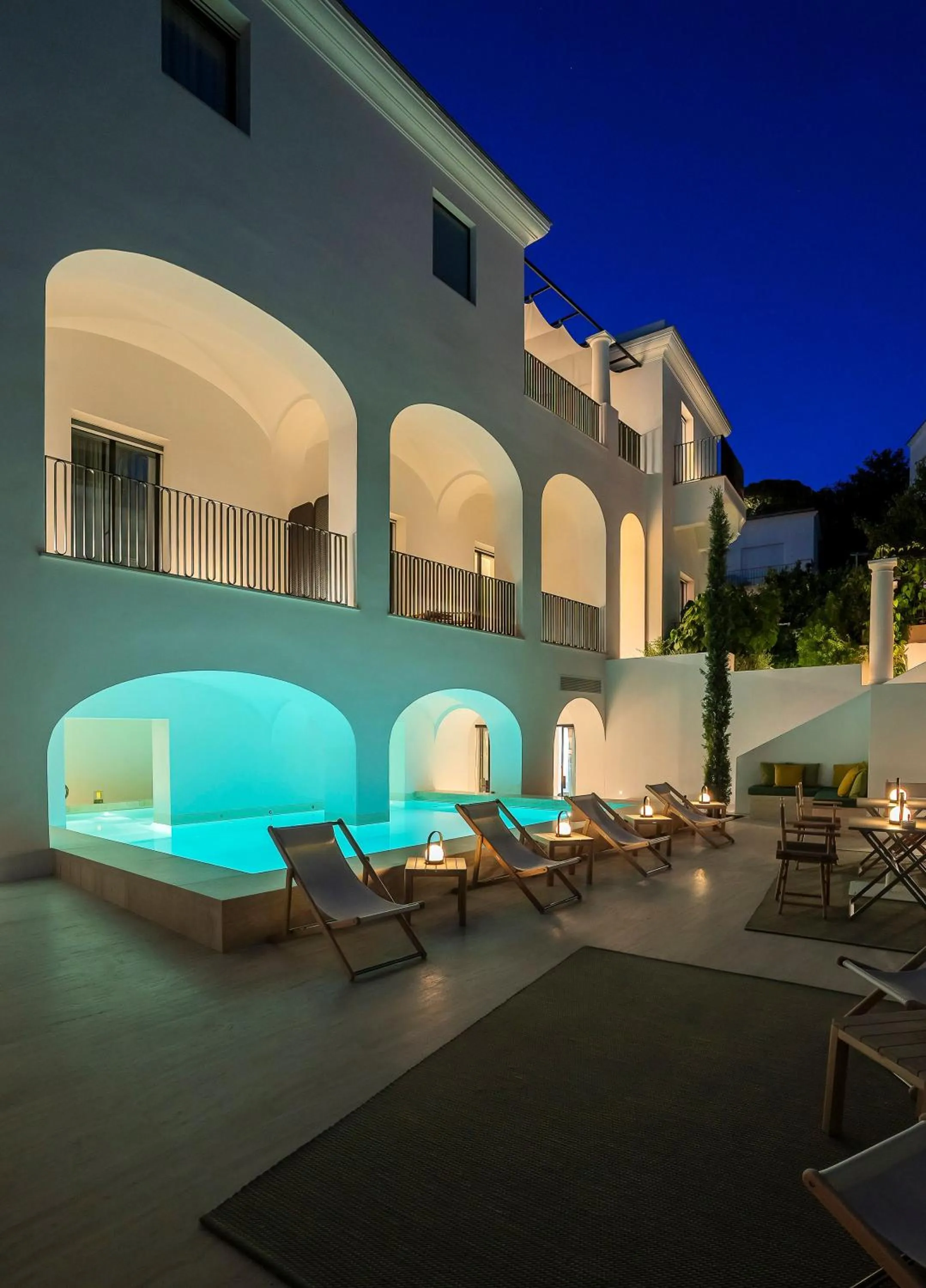 Property building in Villa Certosa Boutique Hotel Capri