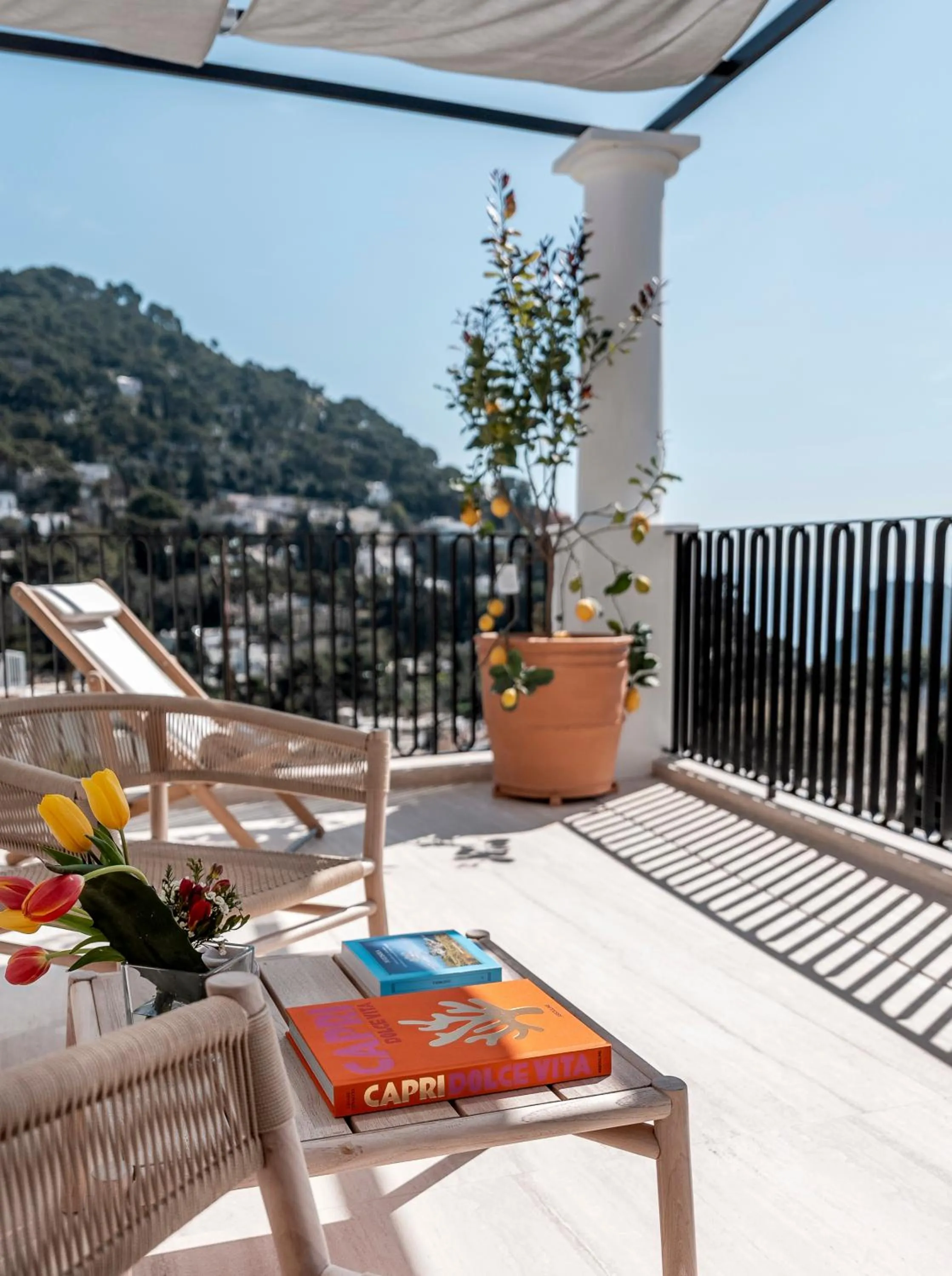 View (from property/room) in Villa Certosa Boutique Hotel Capri