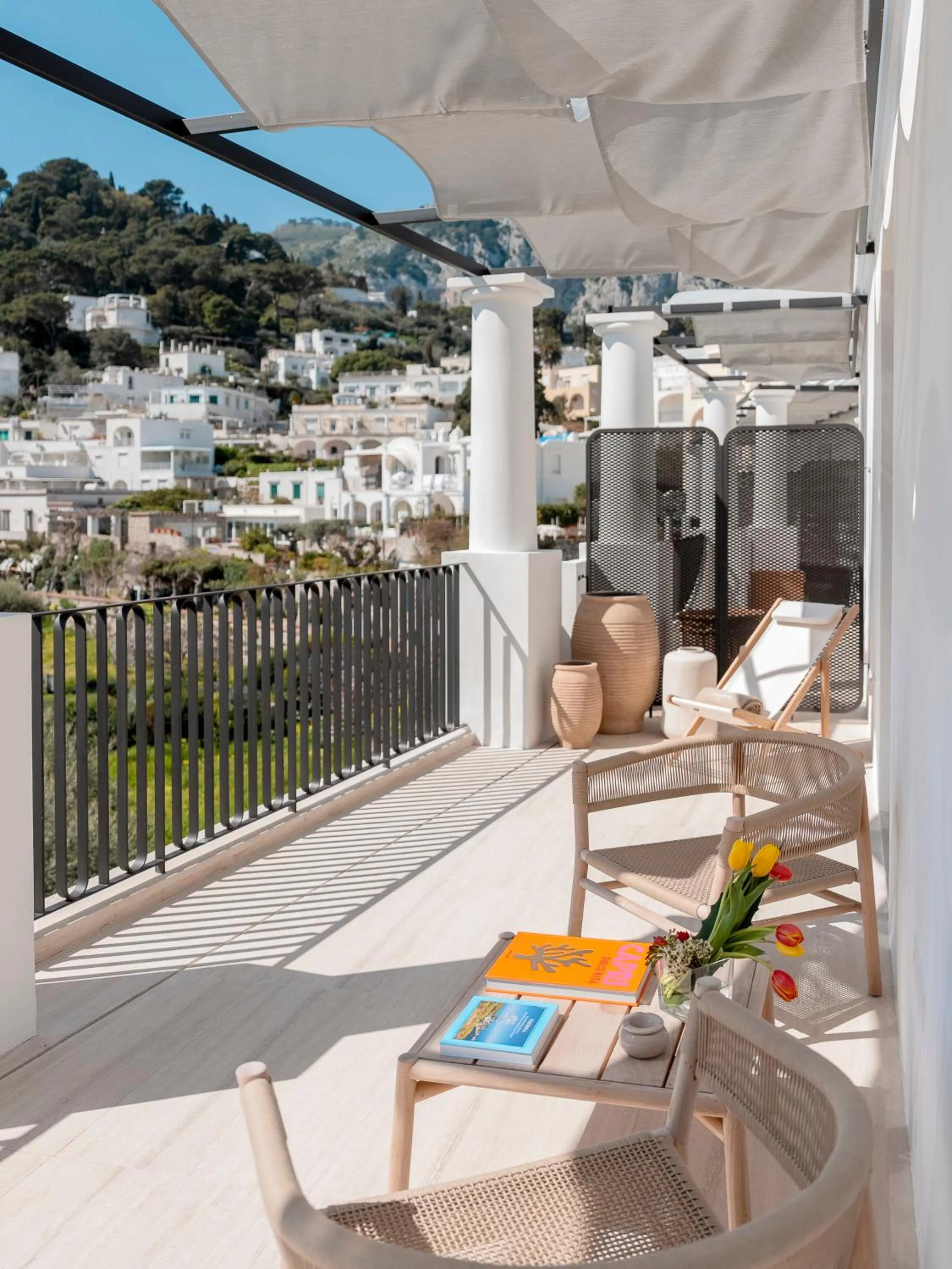 City view in Villa Certosa Boutique Hotel Capri