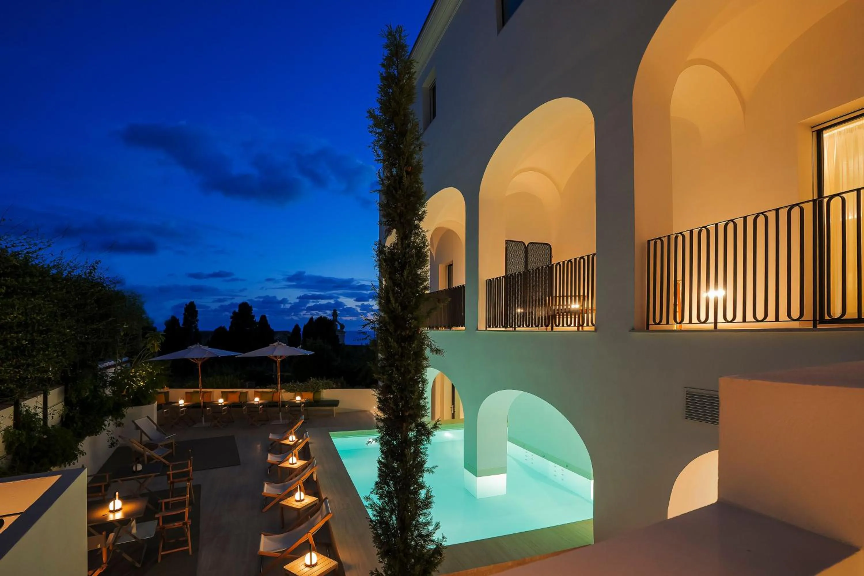 Night in Villa Certosa Boutique Hotel Capri