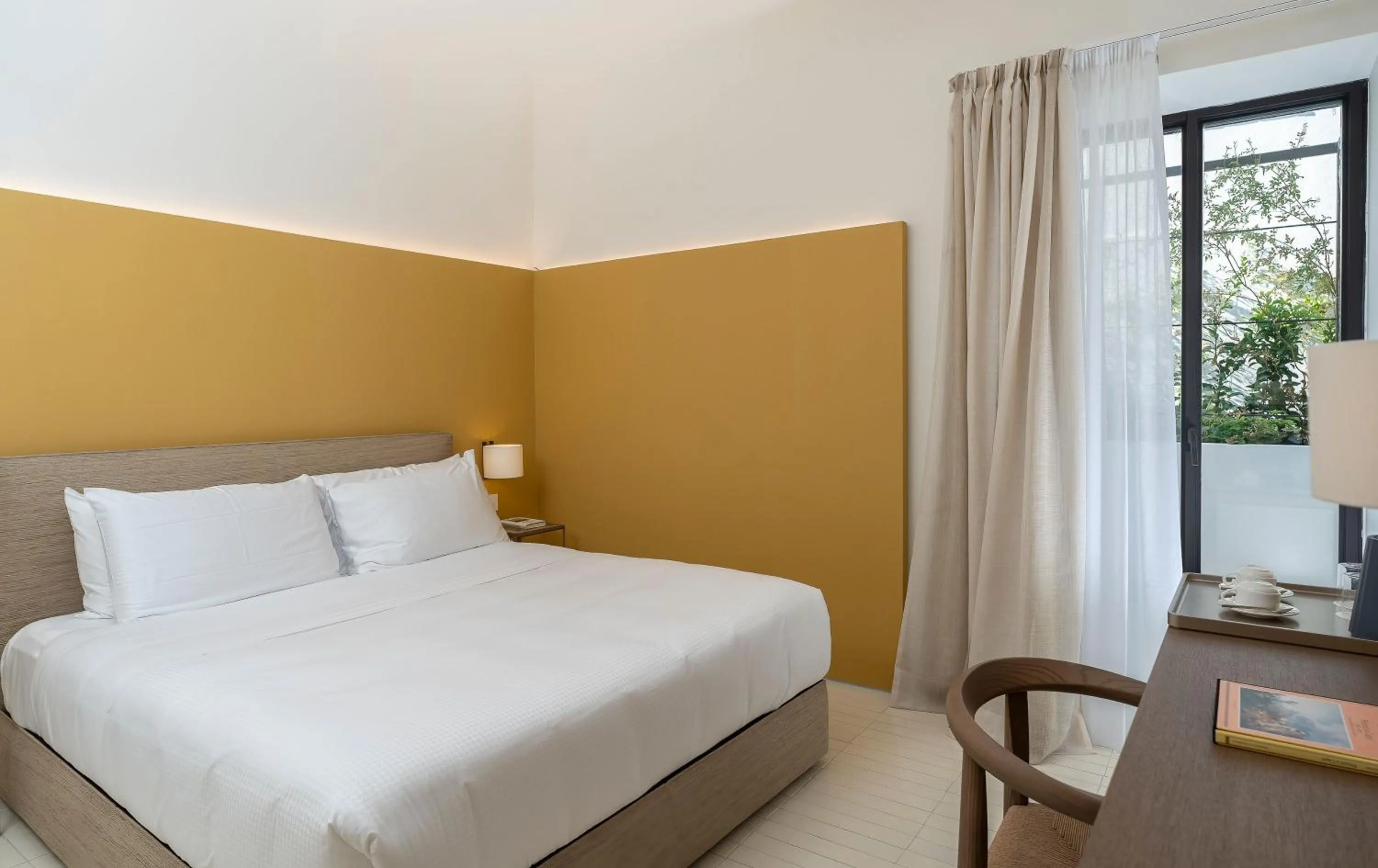 Bed in Villa Certosa Boutique Hotel Capri