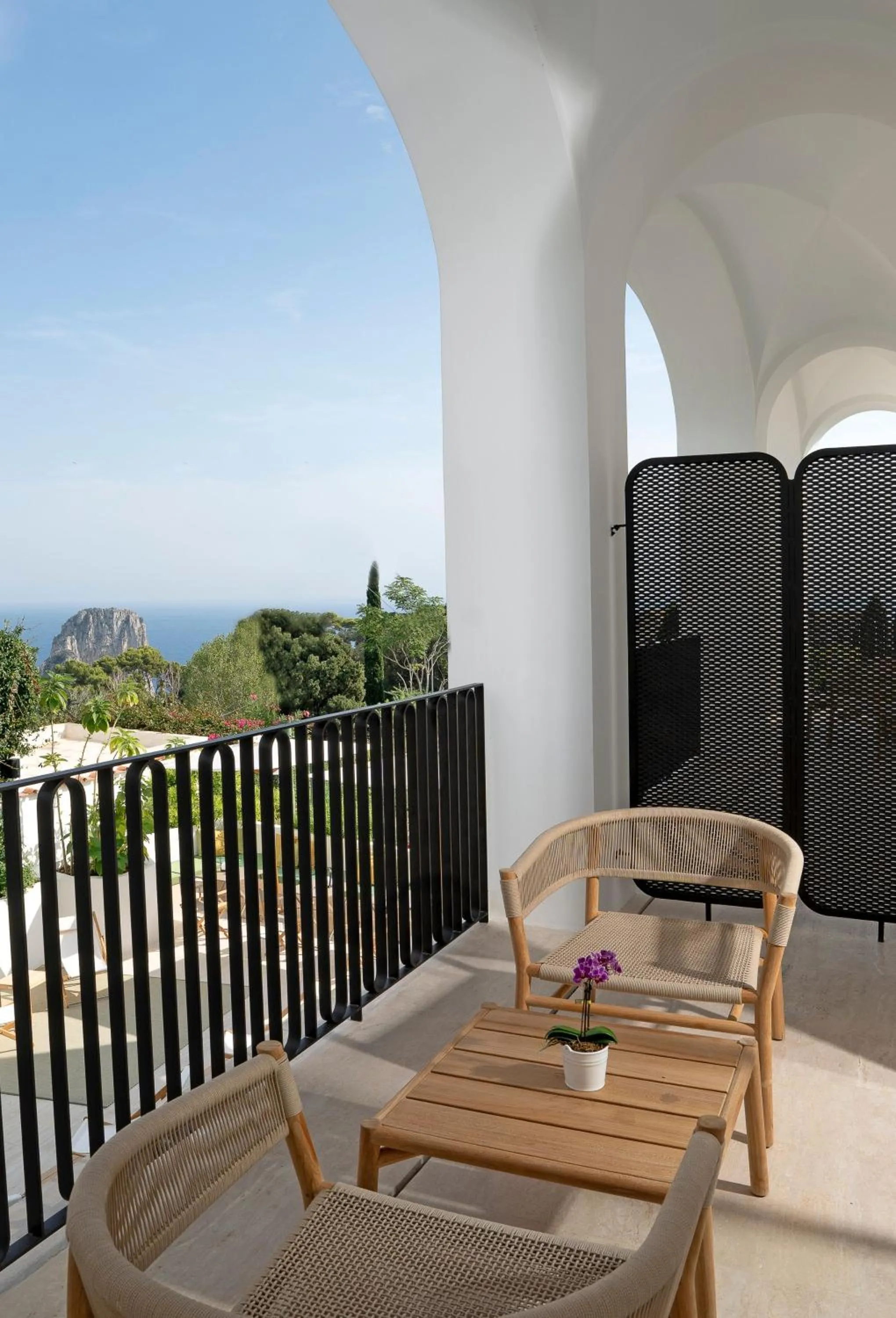 View (from property/room) in Villa Certosa Boutique Hotel Capri