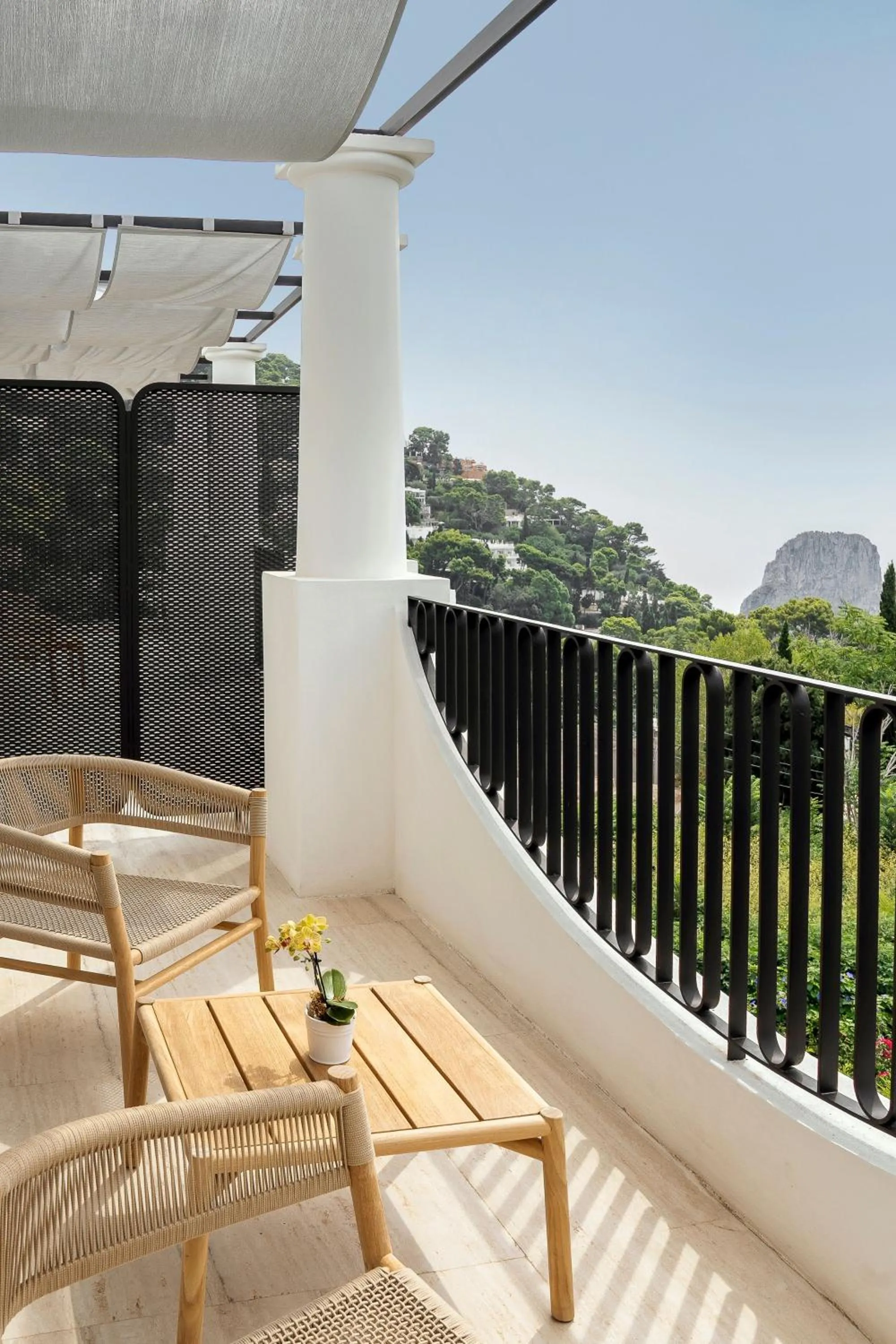 Natural landscape in Villa Certosa Boutique Hotel Capri