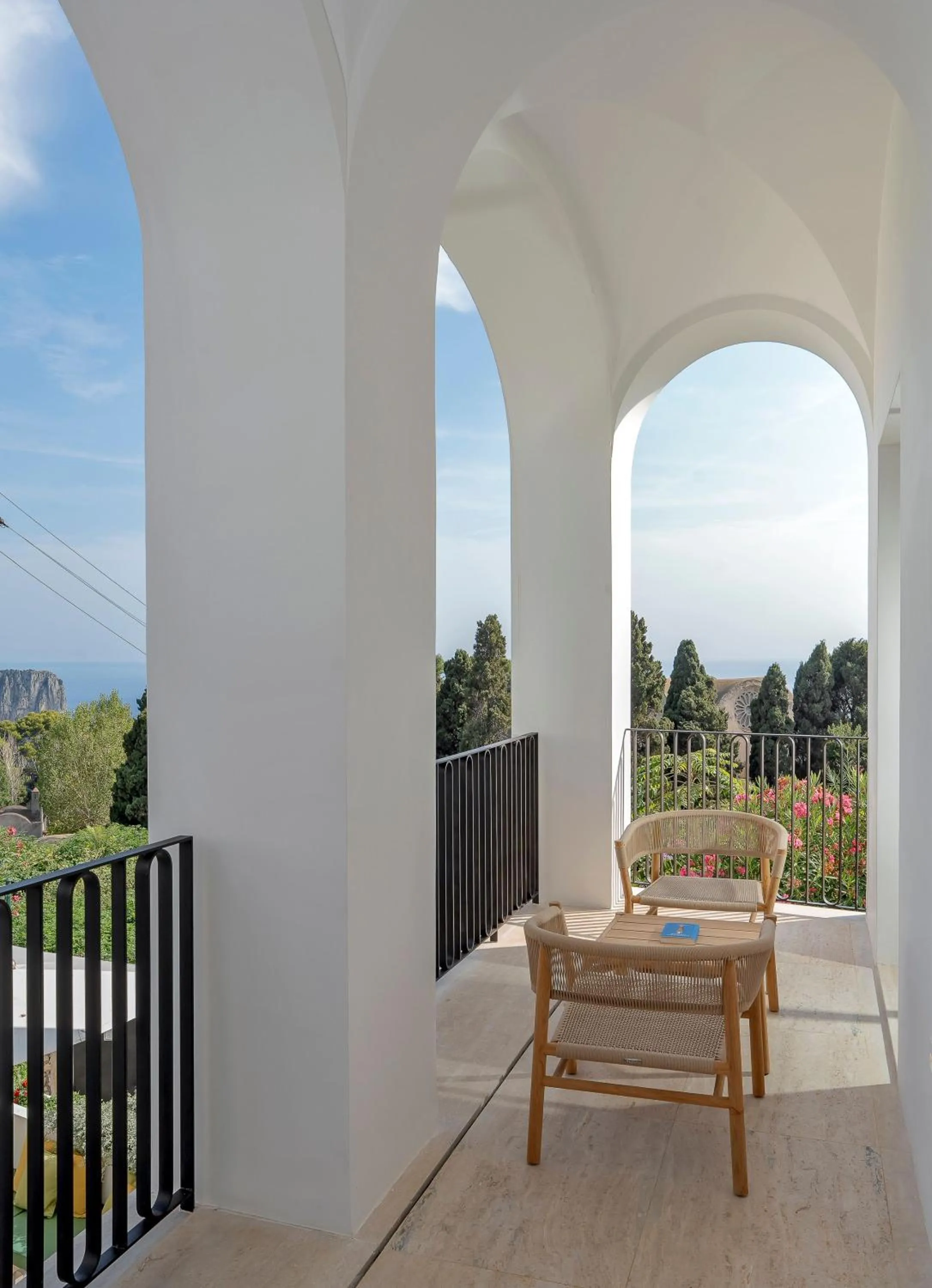 View (from property/room) in Villa Certosa Boutique Hotel Capri