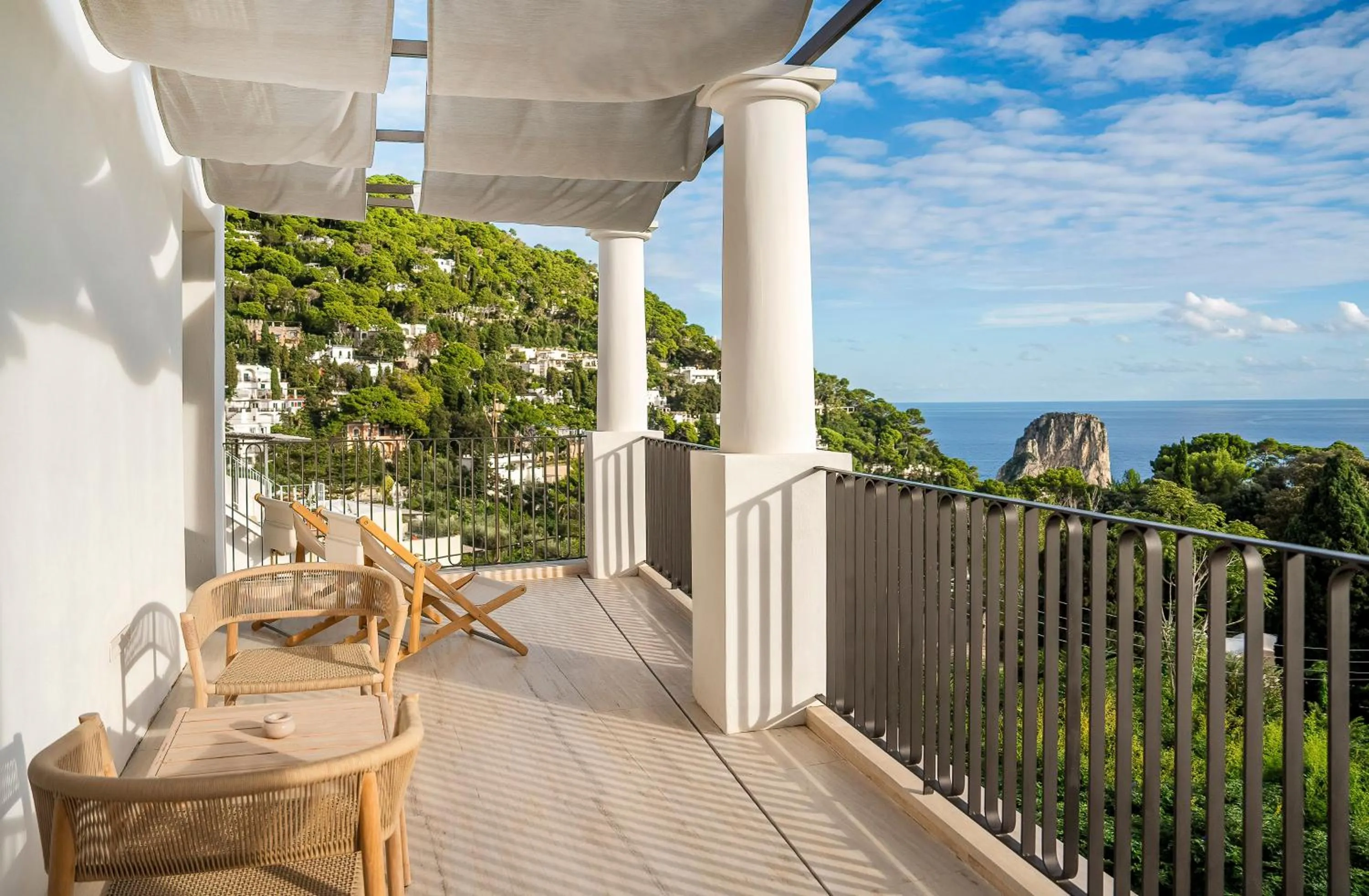 Sea view in Villa Certosa Boutique Hotel Capri