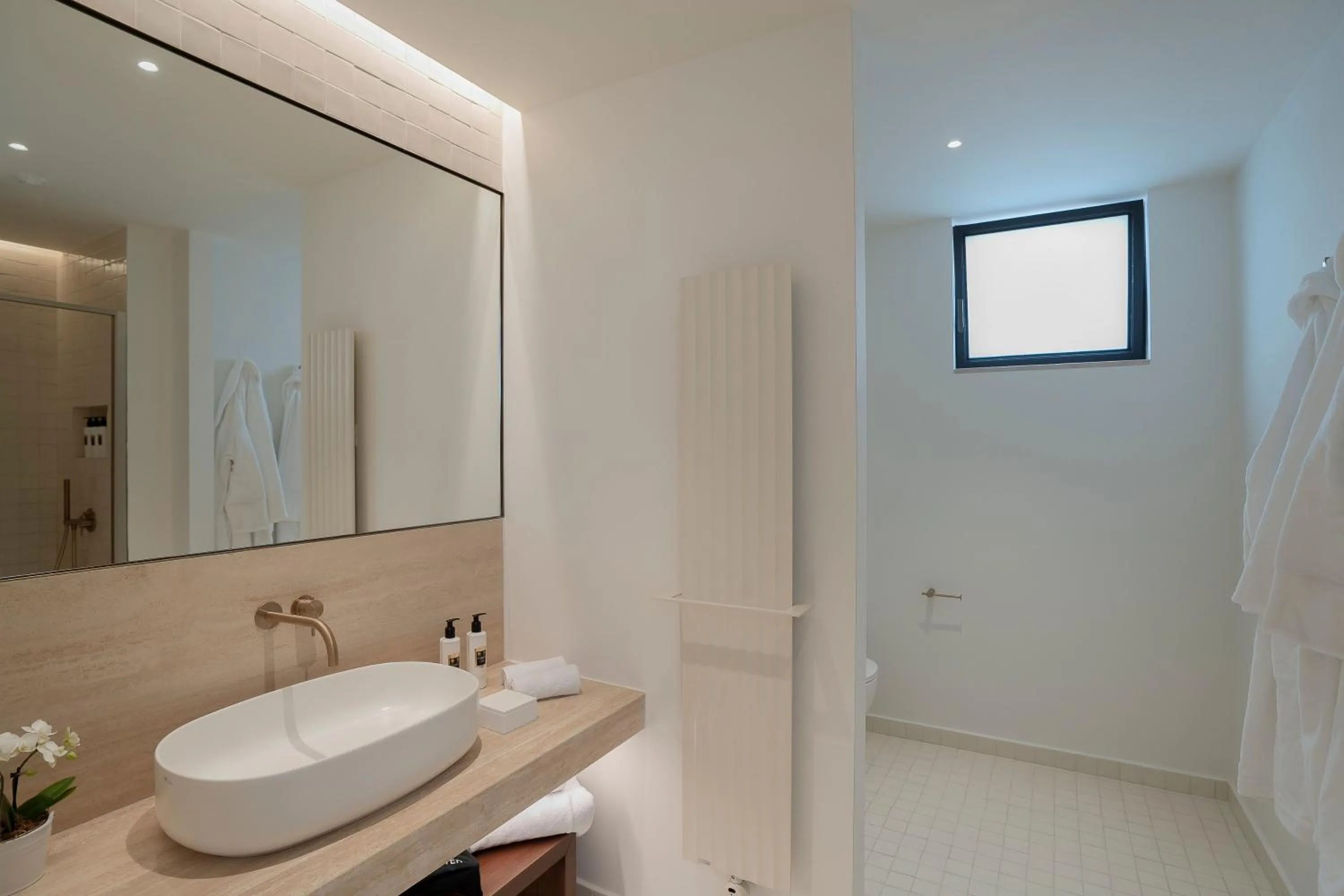 Shower in Villa Certosa Boutique Hotel Capri