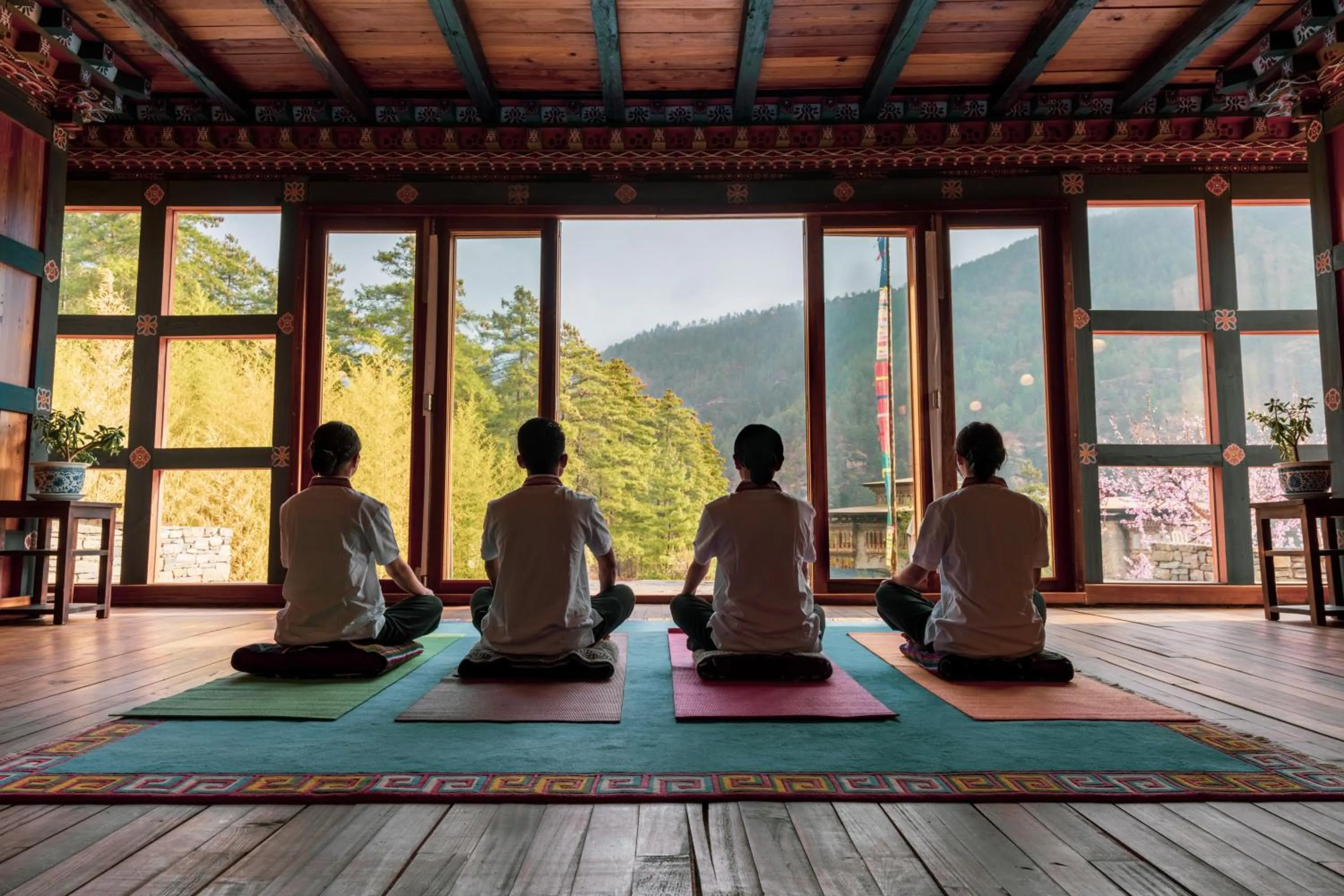 Natural landscape in Zhiwaling Heritage