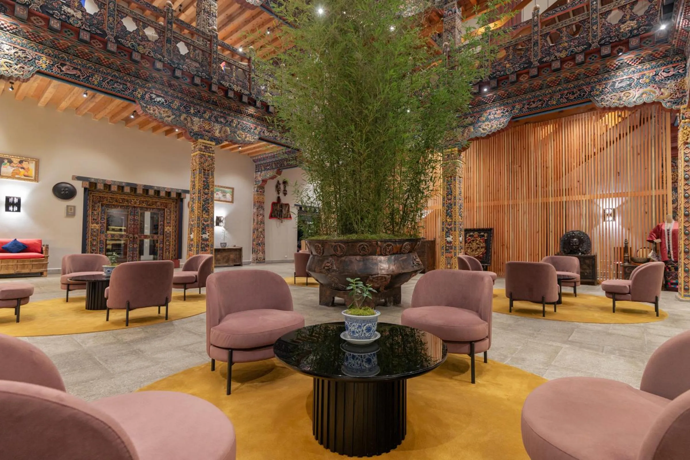 Lobby or reception in Zhiwaling Heritage