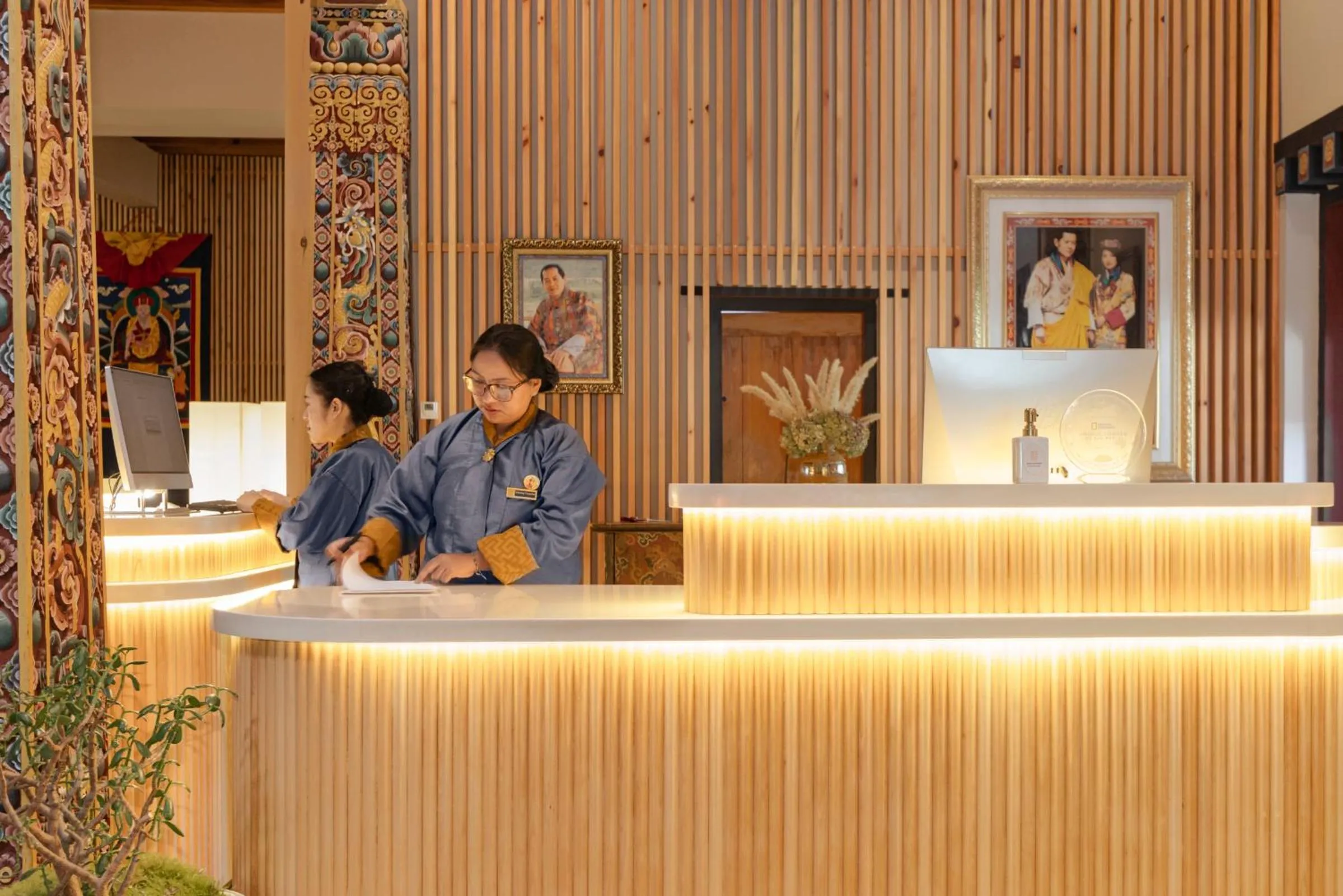 Lobby or reception in Zhiwaling Heritage