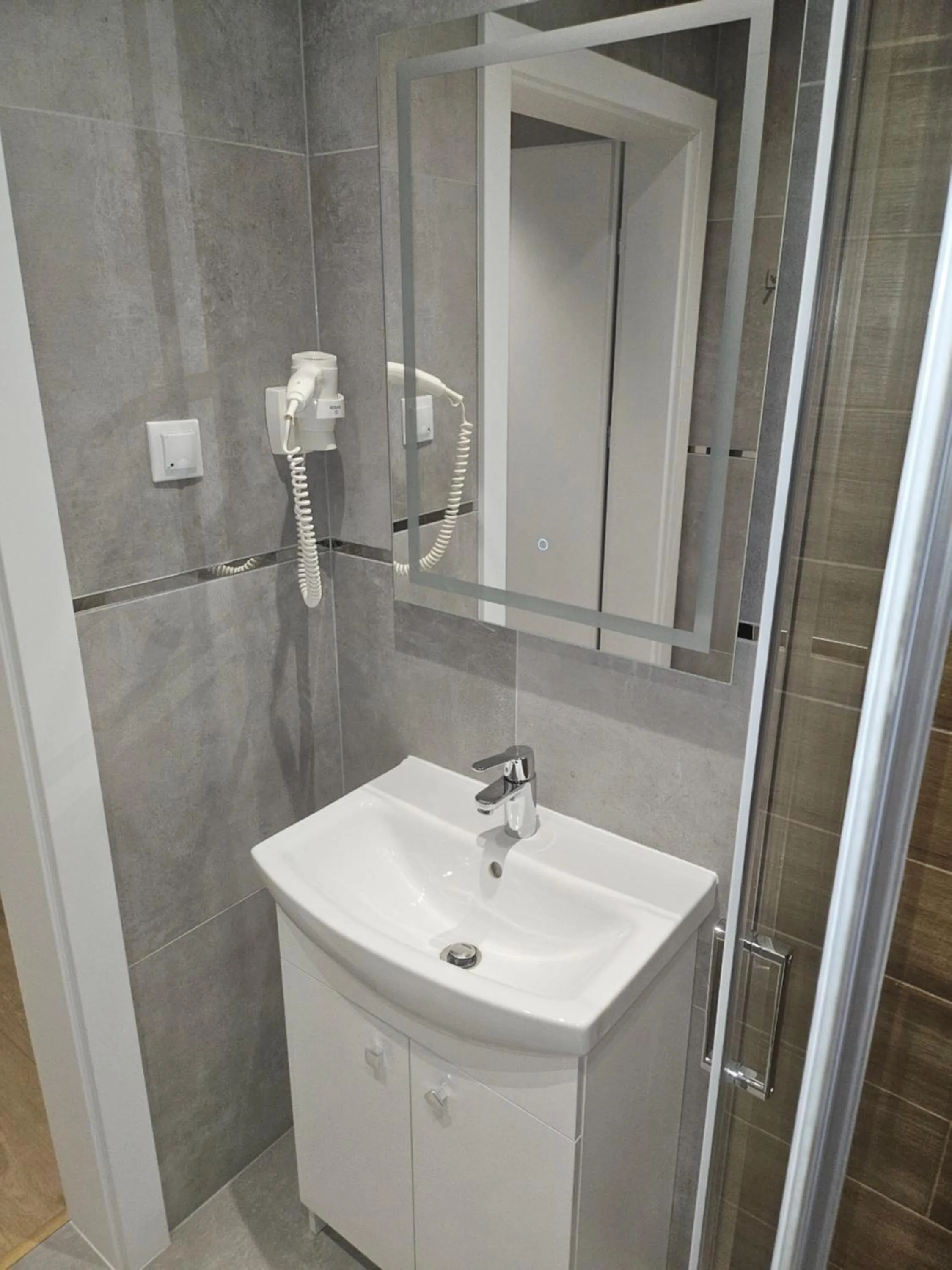 Bathroom in Aparthotel Warszawa