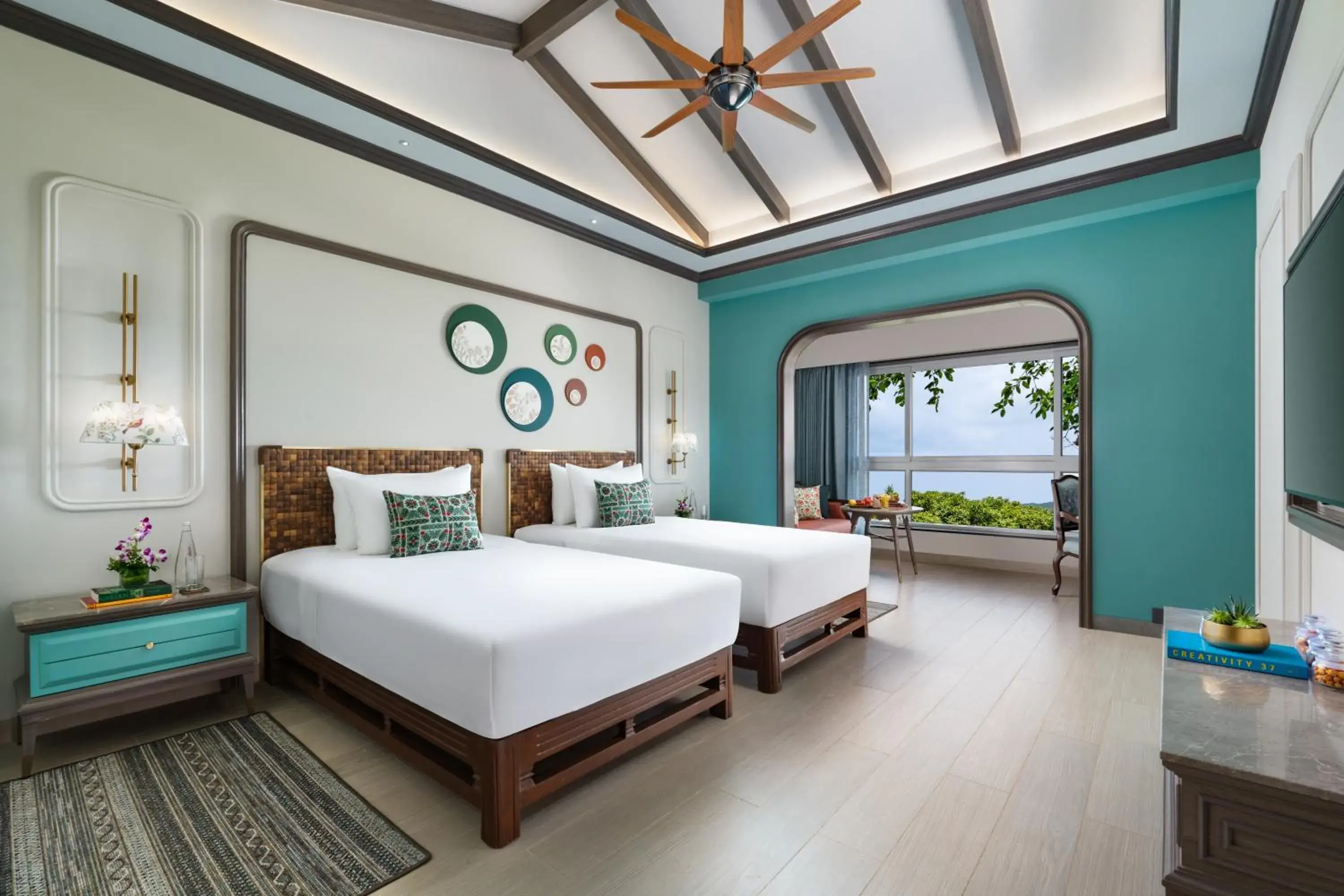 Premium Room Valley View Twin Bed - single occupancy in Fountain, Mahabaleshwar - IHCL SeleQtions Premium Room Valley View Twin Bed - single occupancy in Fountain, Mahabaleshwar - IHCL SeleQtions