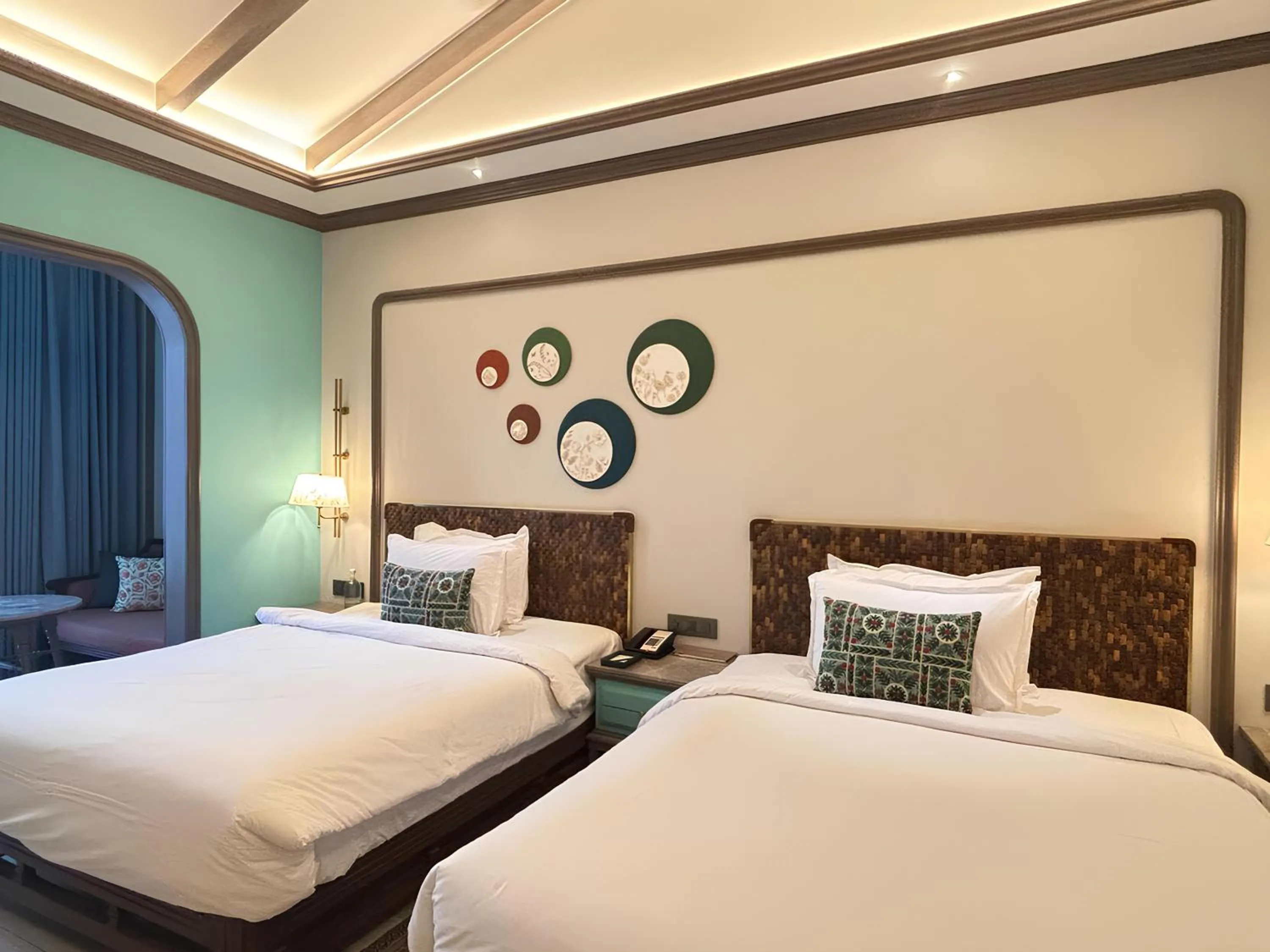 Bed in Fountain, Mahabaleshwar - IHCL SeleQtions