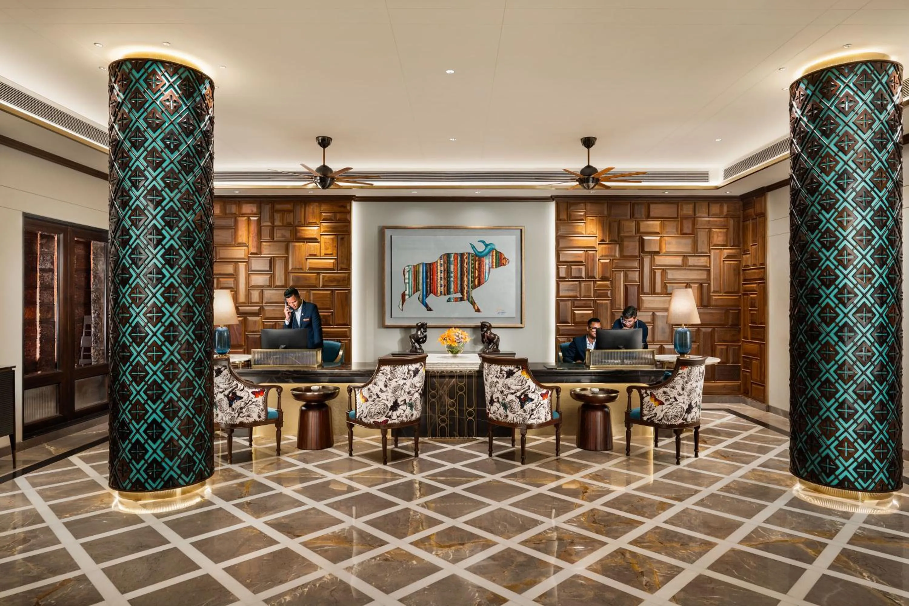 Lobby or reception in Fountain, Mahabaleshwar - IHCL SeleQtions