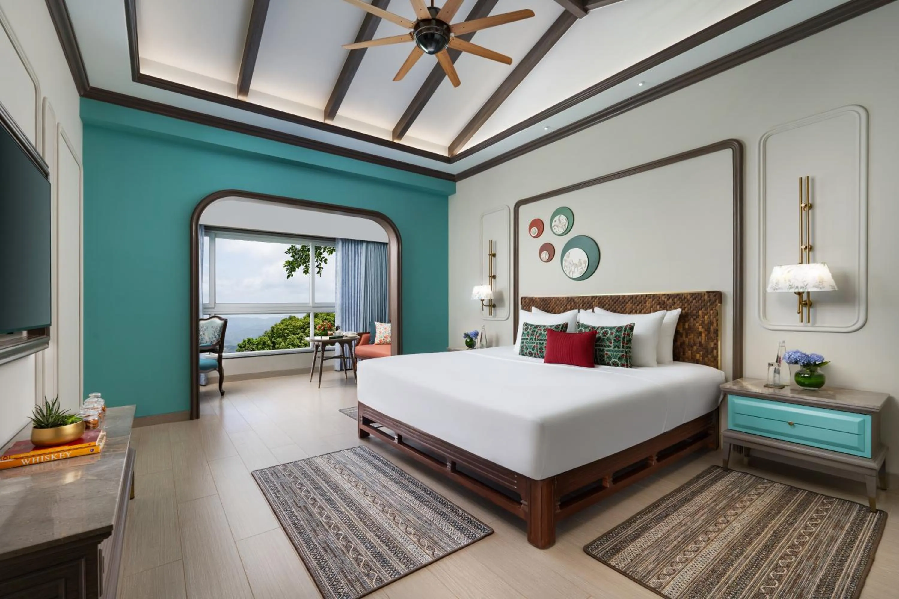 Bed in Fountain, Mahabaleshwar - IHCL SeleQtions