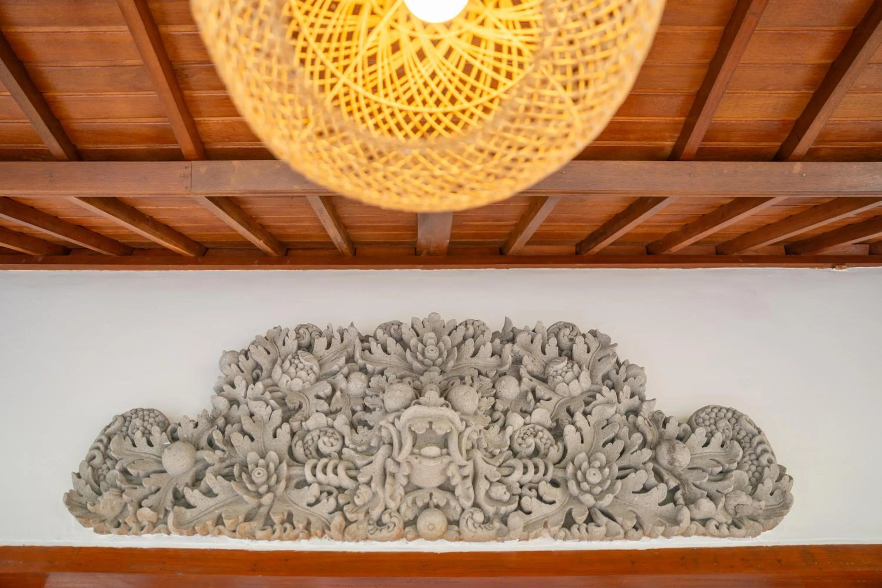 Decorative detail in Kaki Uma Villa