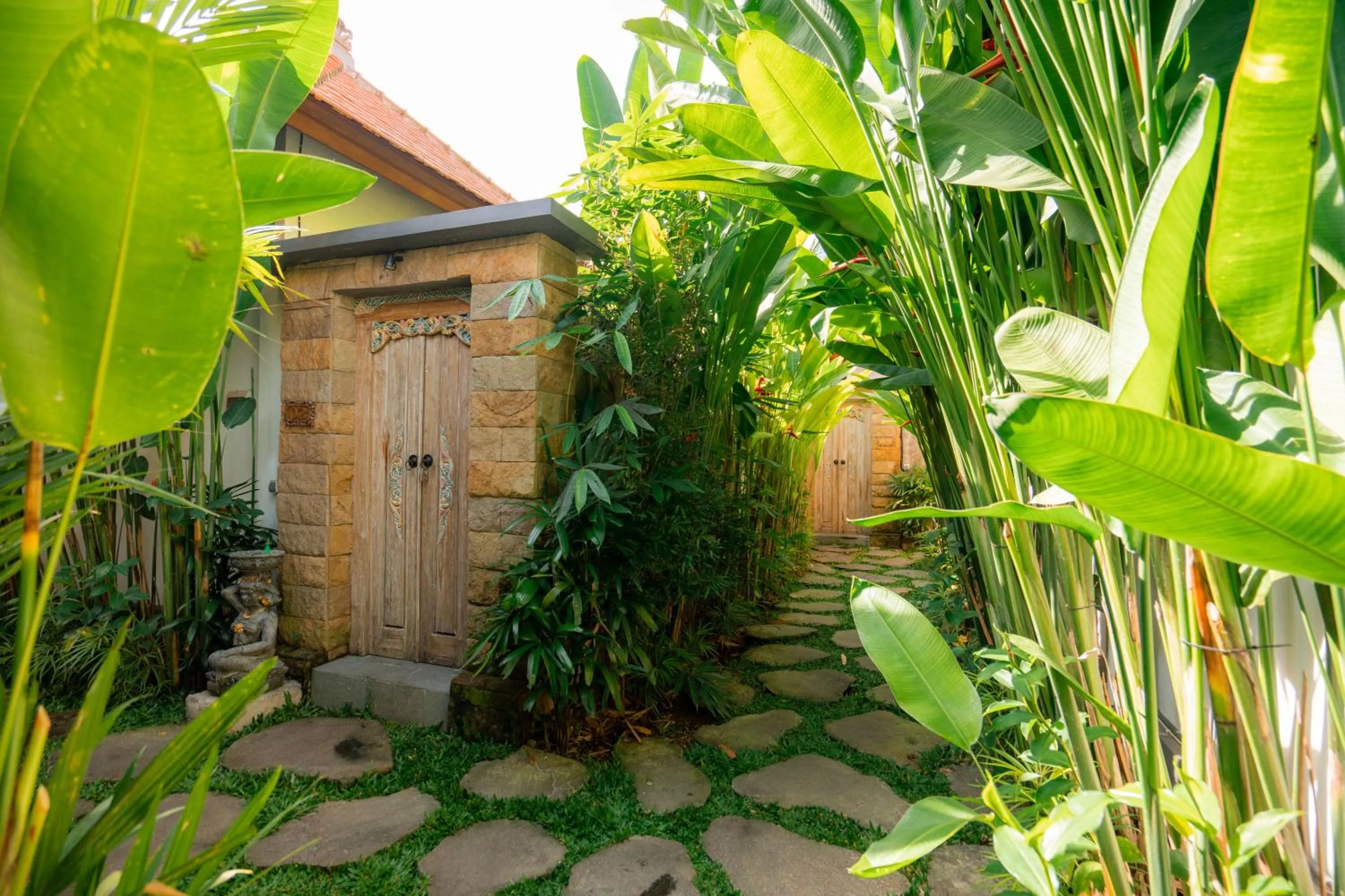 Garden view in Kaki Uma Villa