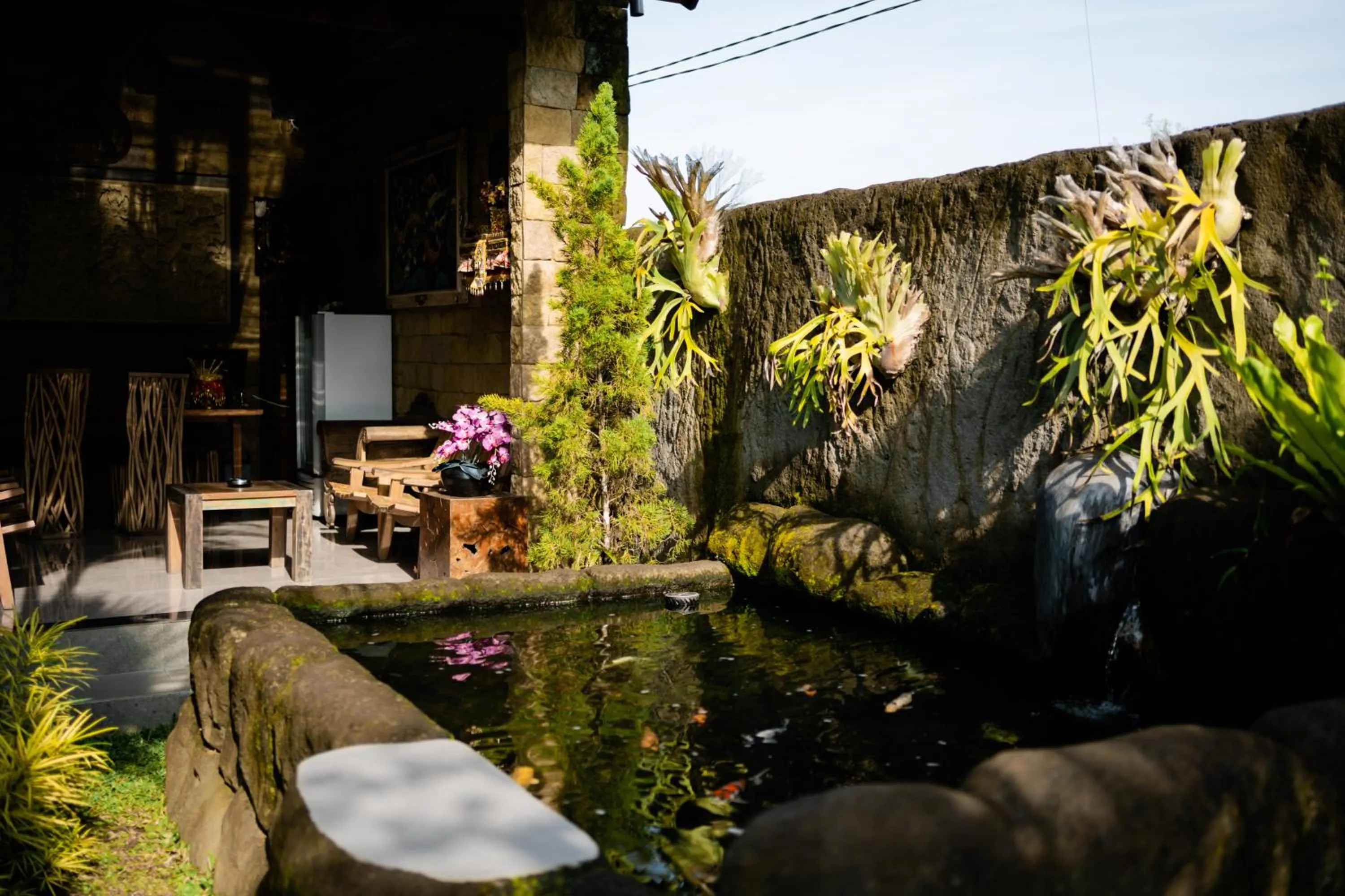 Garden view in Kaki Uma Villa