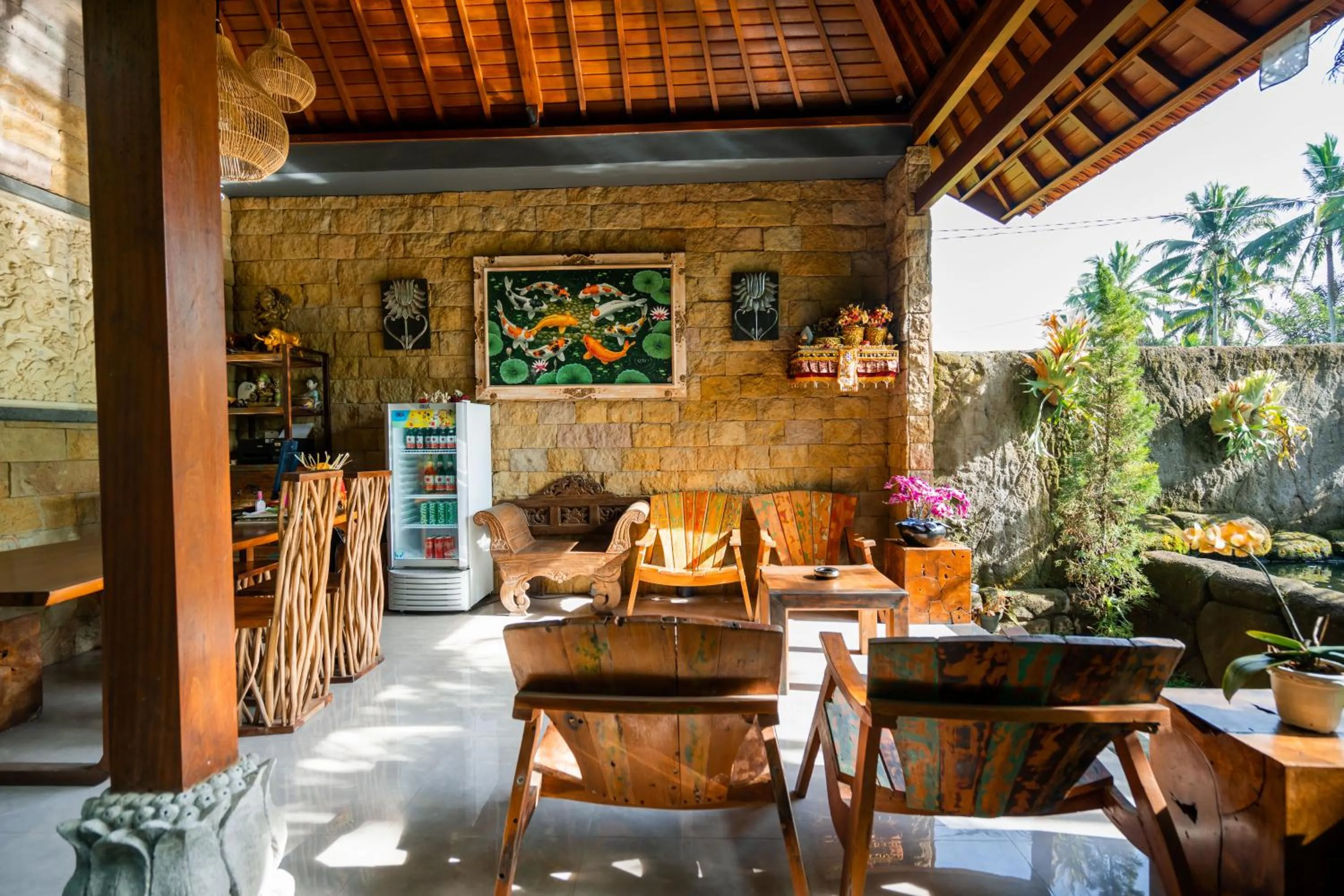 Seating area in Kaki Uma Villa