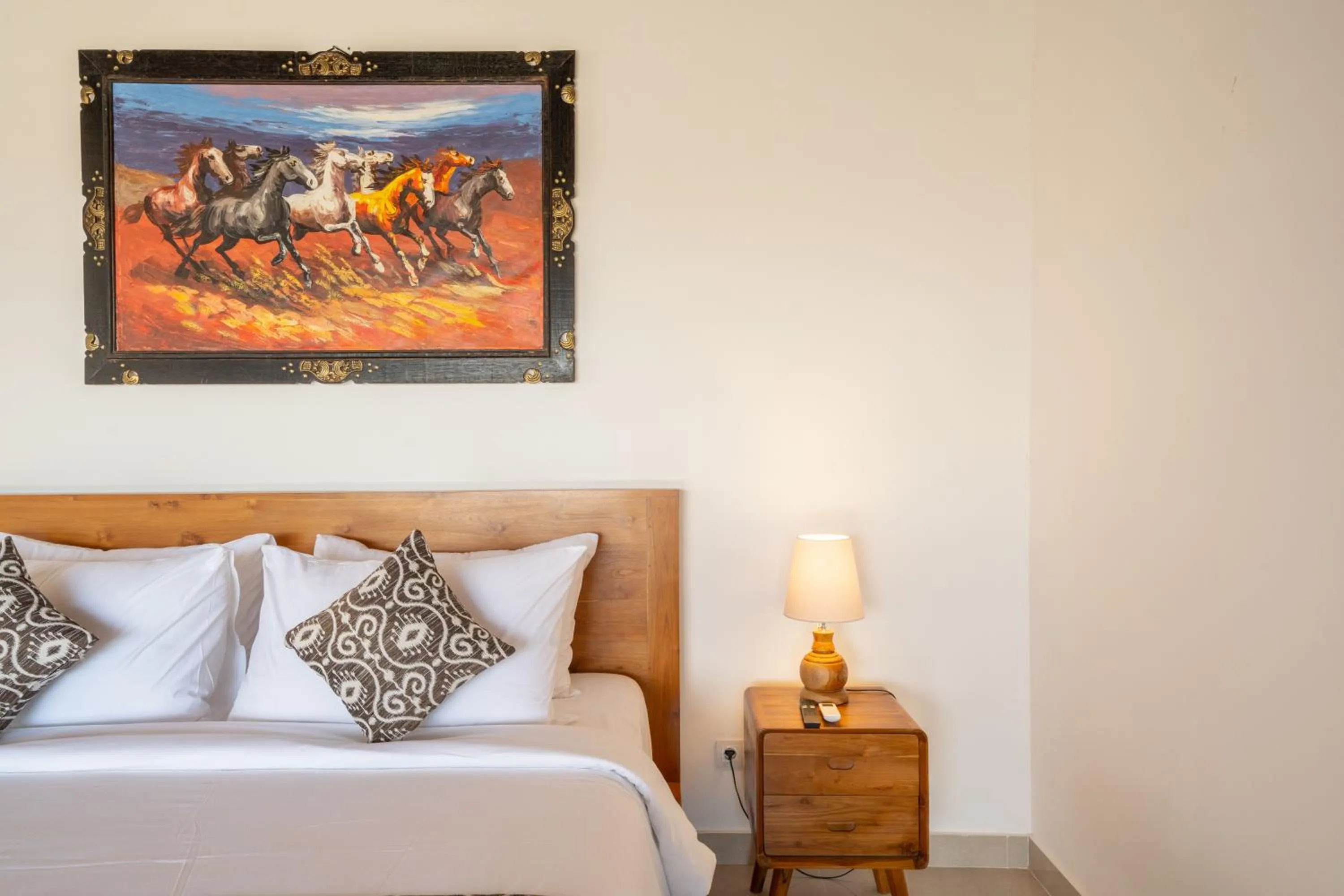 Bed in Kaki Uma Villa