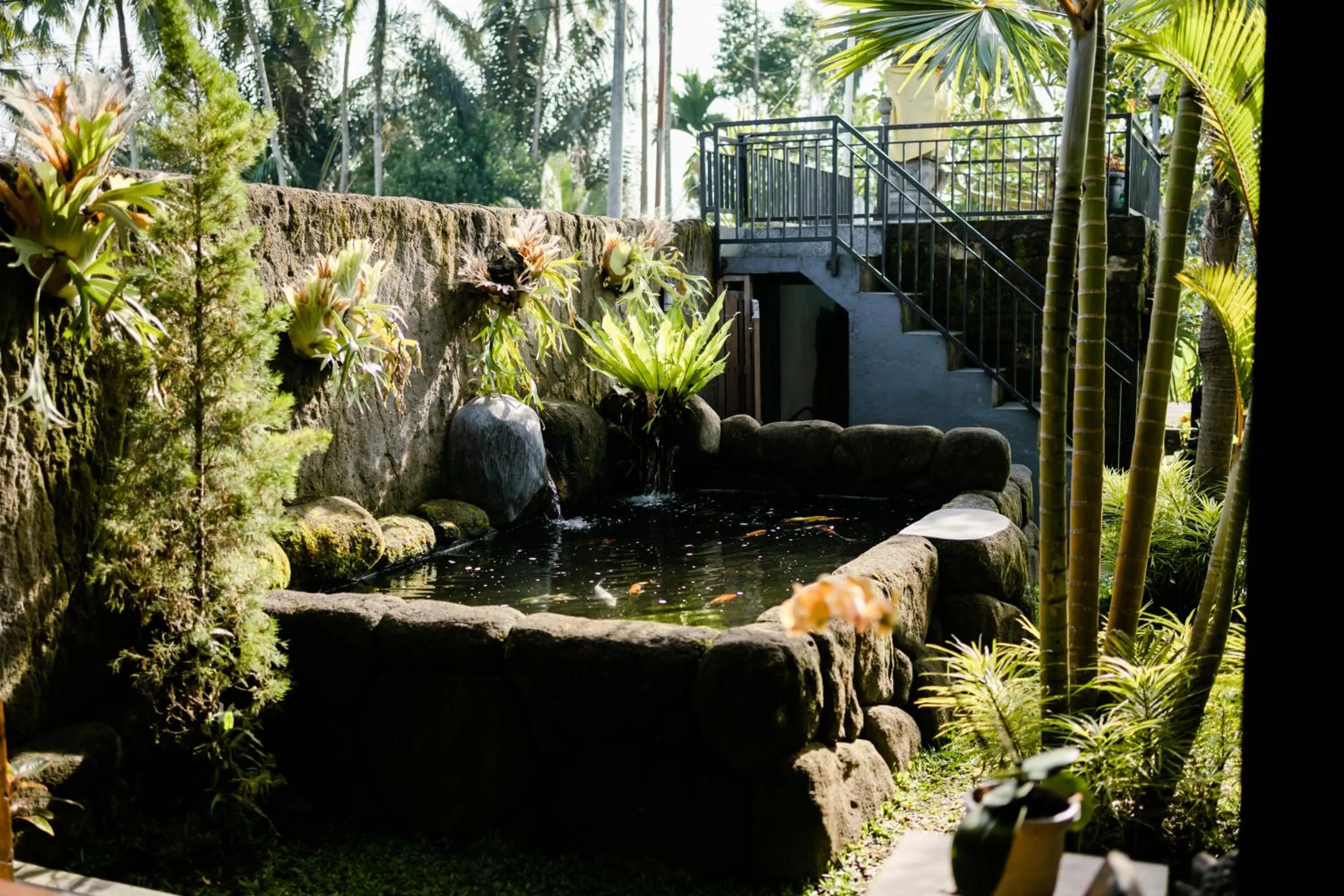 Garden view in Kaki Uma Villa