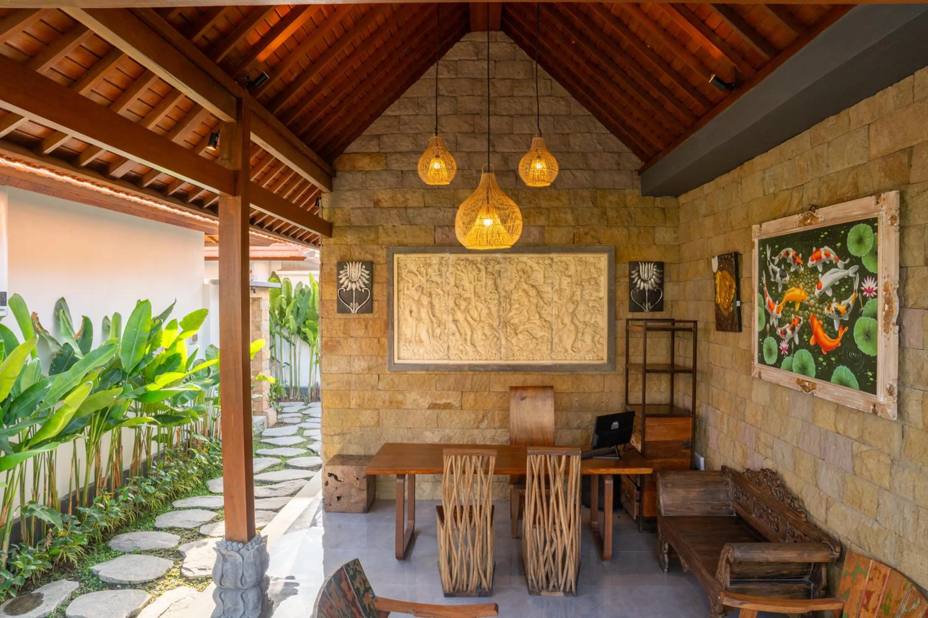 Lobby or reception in Kaki Uma Villa