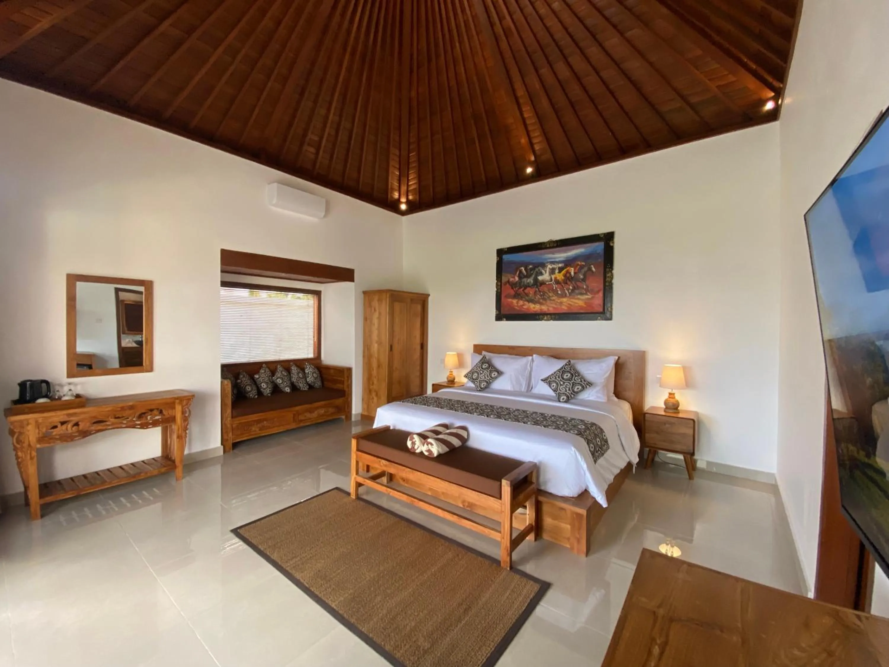 Bedroom, Bed in Kaki Uma Villa