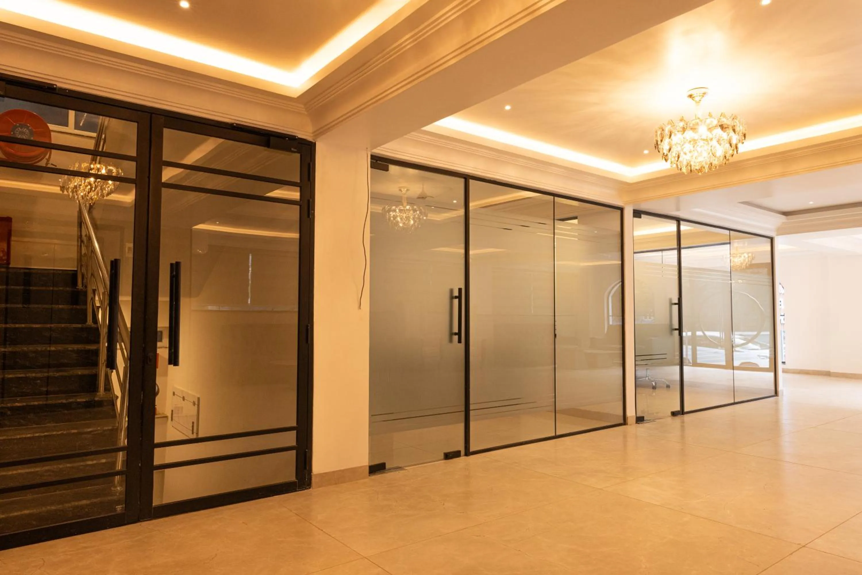 Lounge or bar in Hotel Radhe Pride Hitech City