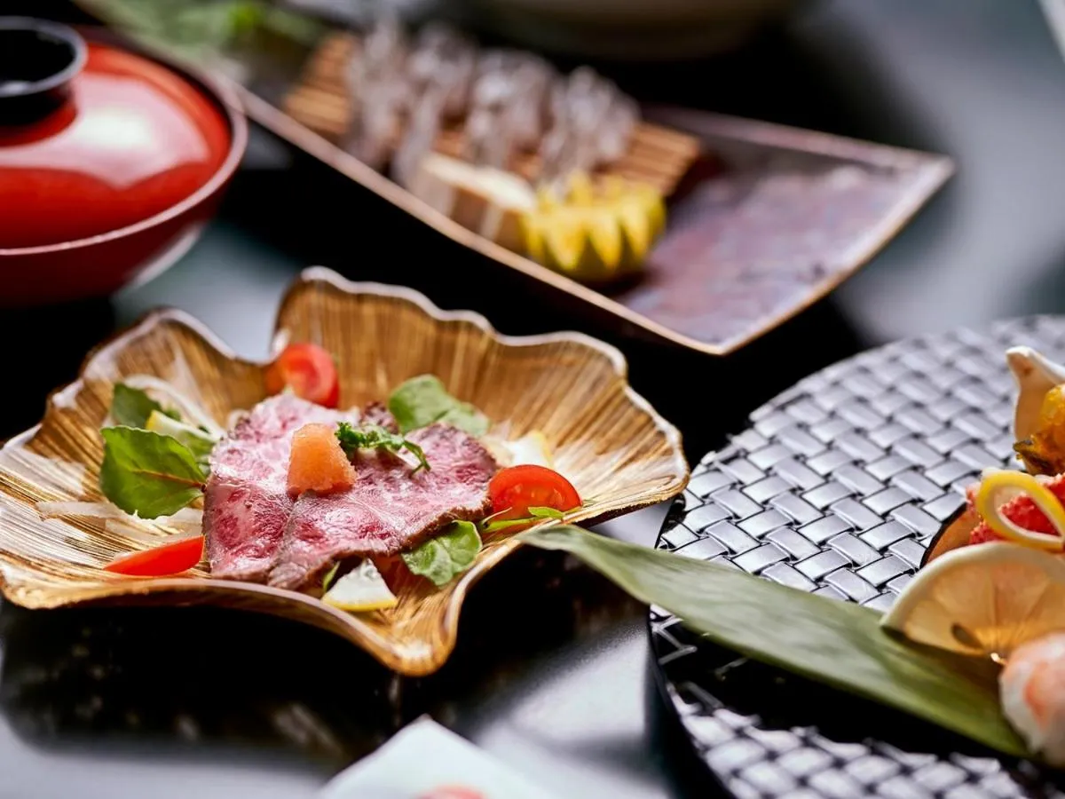 Dinner in Abuto Honkan