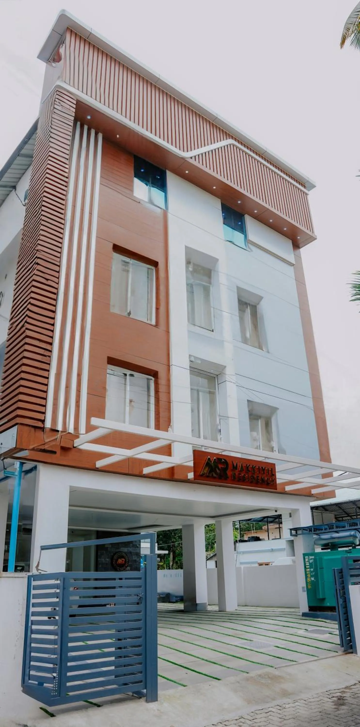 Street view in Makkiyil Residency