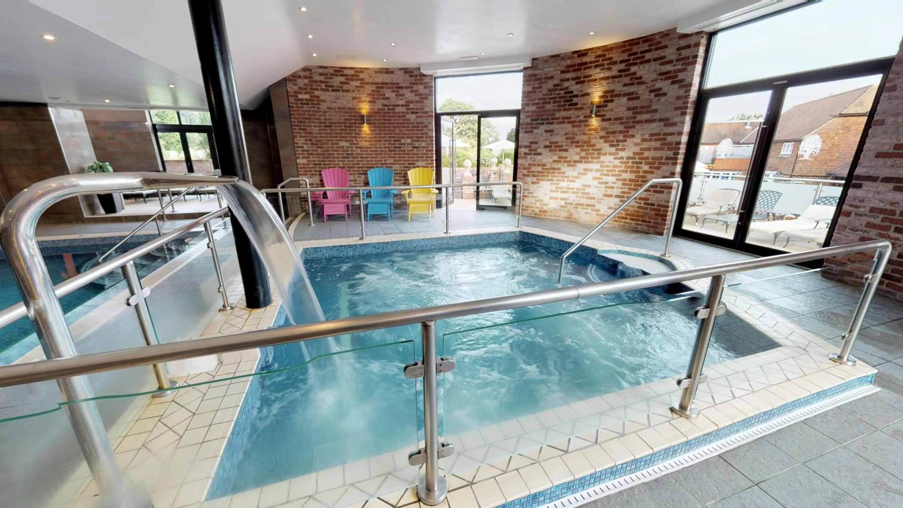 Hot Tub in Old Thorns Hotel & Resort