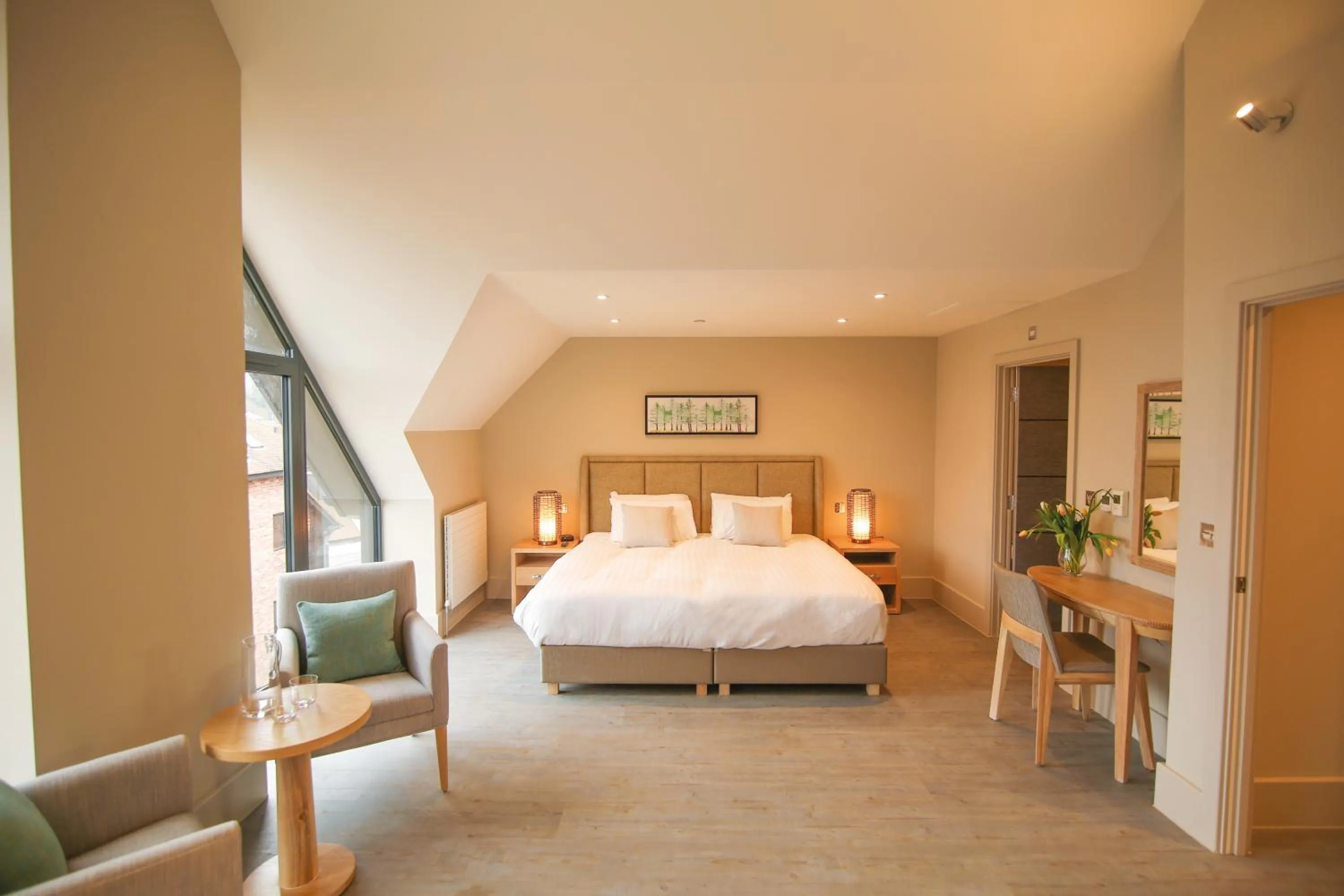 Bed in Old Thorns Hotel & Resort