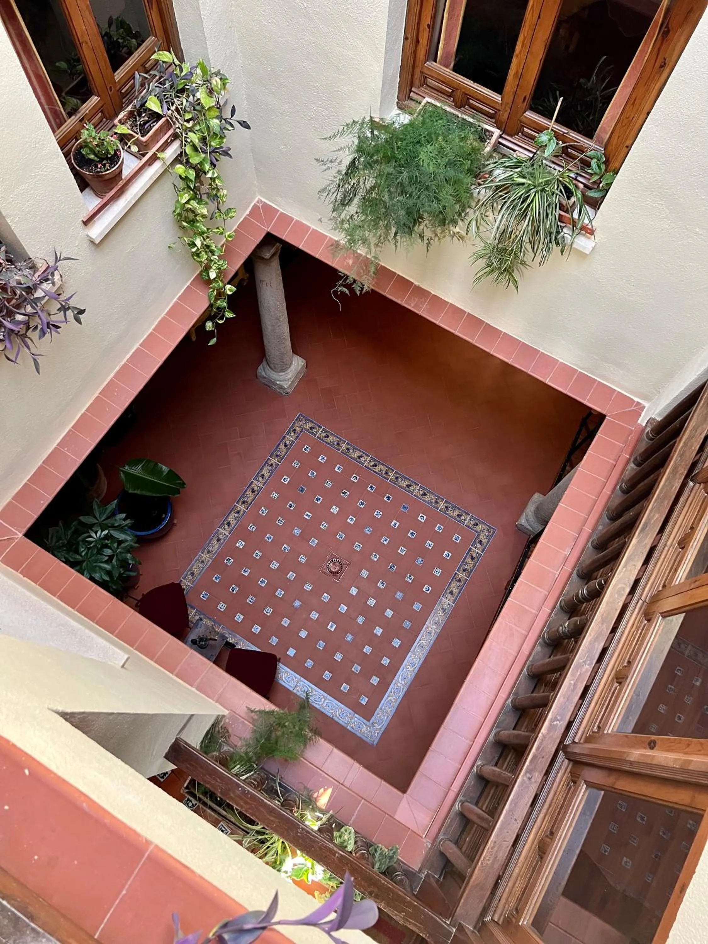 Patio in Almunia de San Miguel