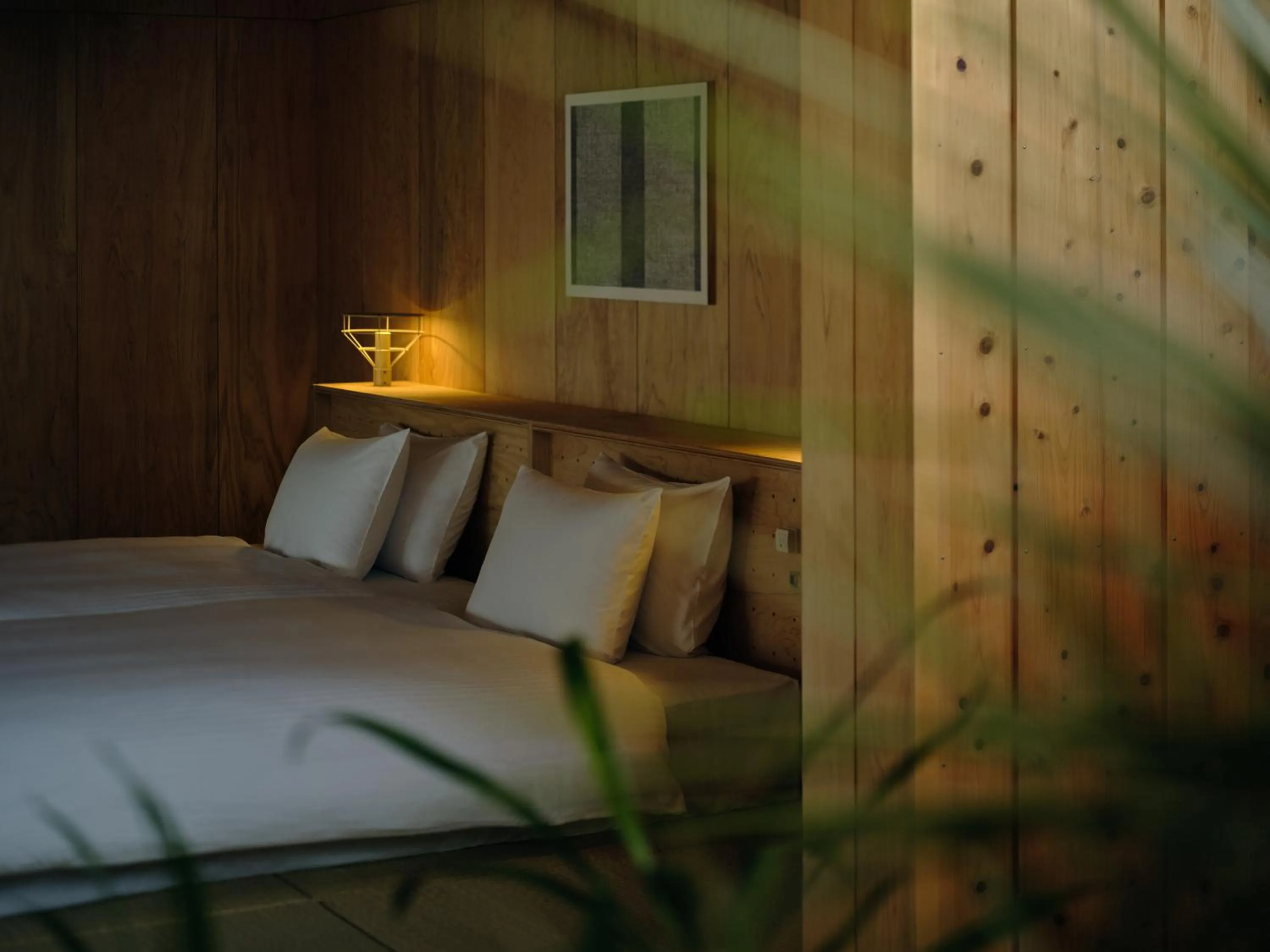 Bed in YAWN YARD Kouri Island