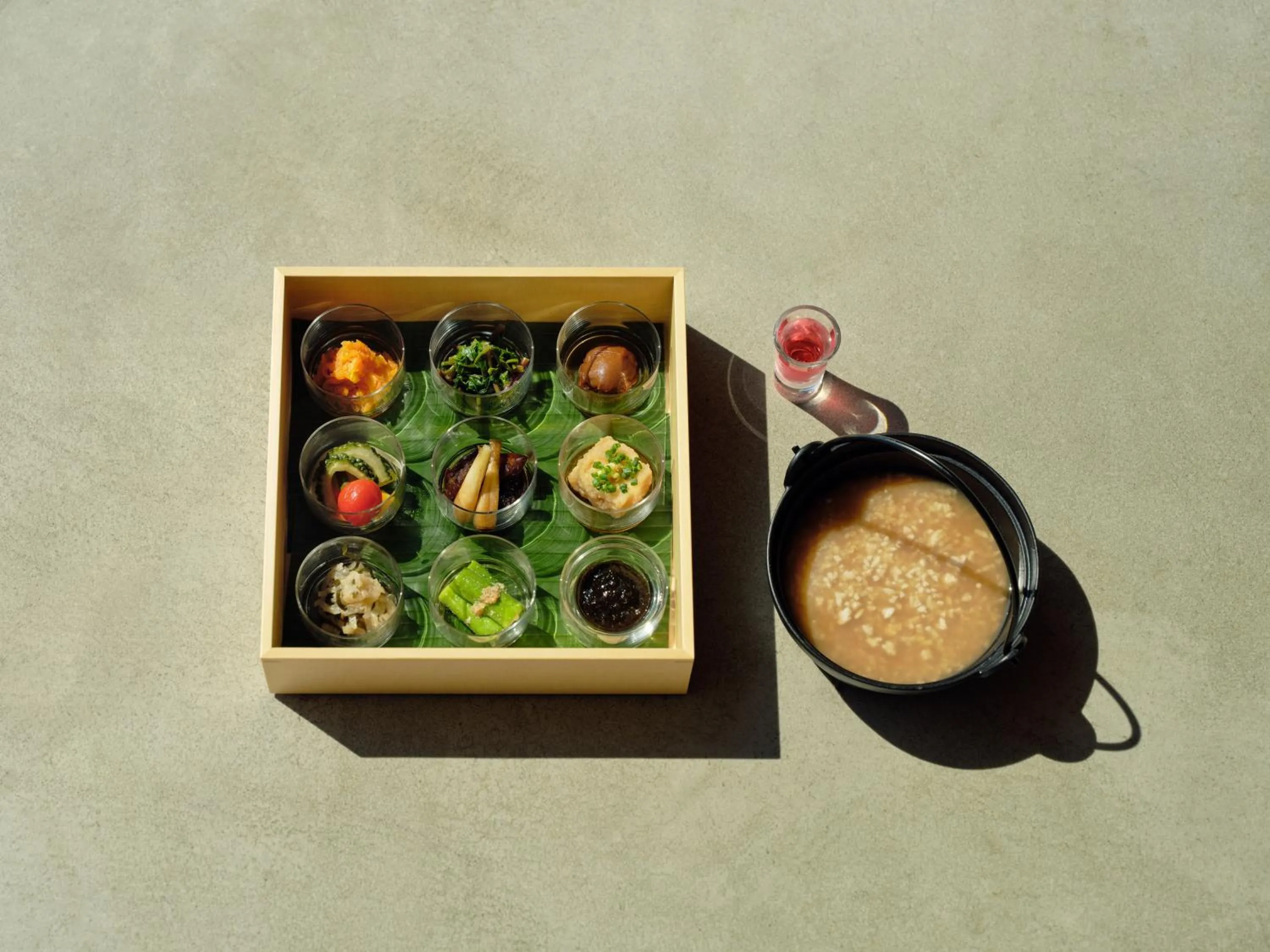 Breakfast in YAWN YARD Kouri Island