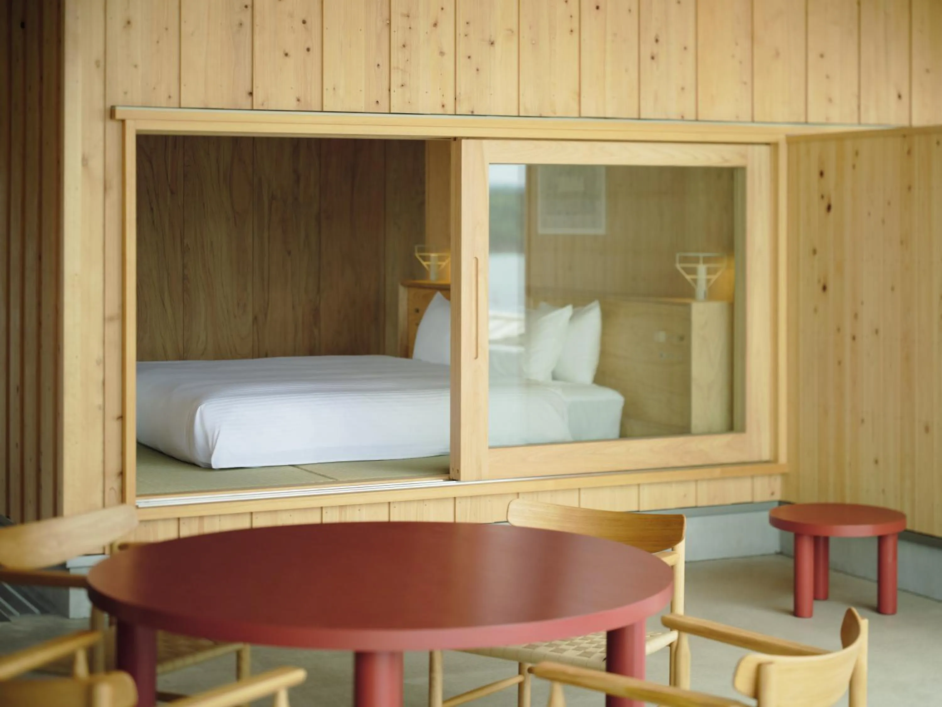 Bed in YAWN YARD Kouri Island