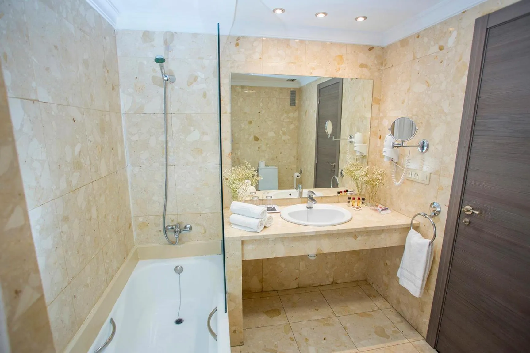 Bathroom in Hotel Borgia