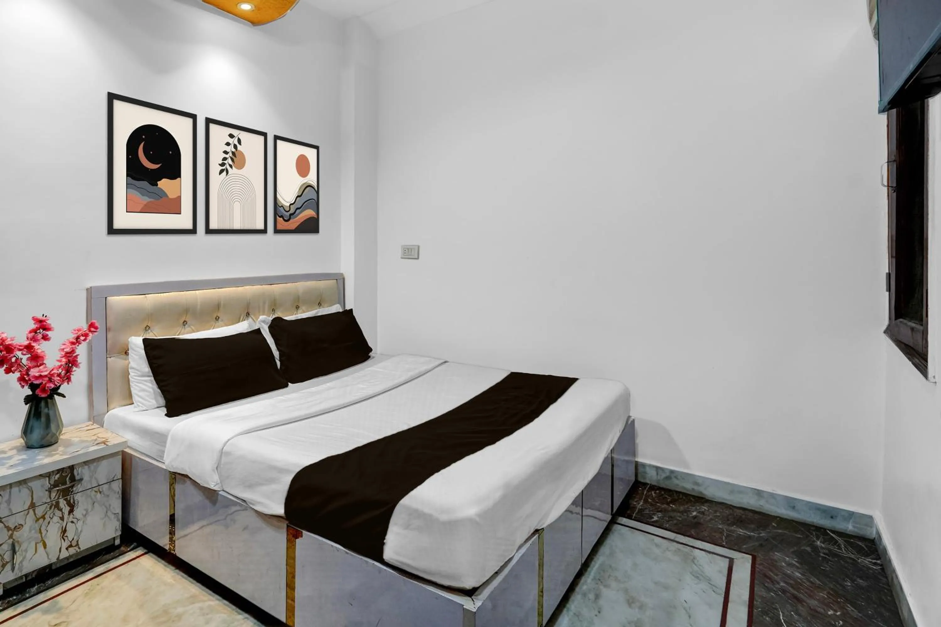 Classic Triple Room - single occupancy in Hotel O Iskcon Temple Rohini Formerly Golden Key