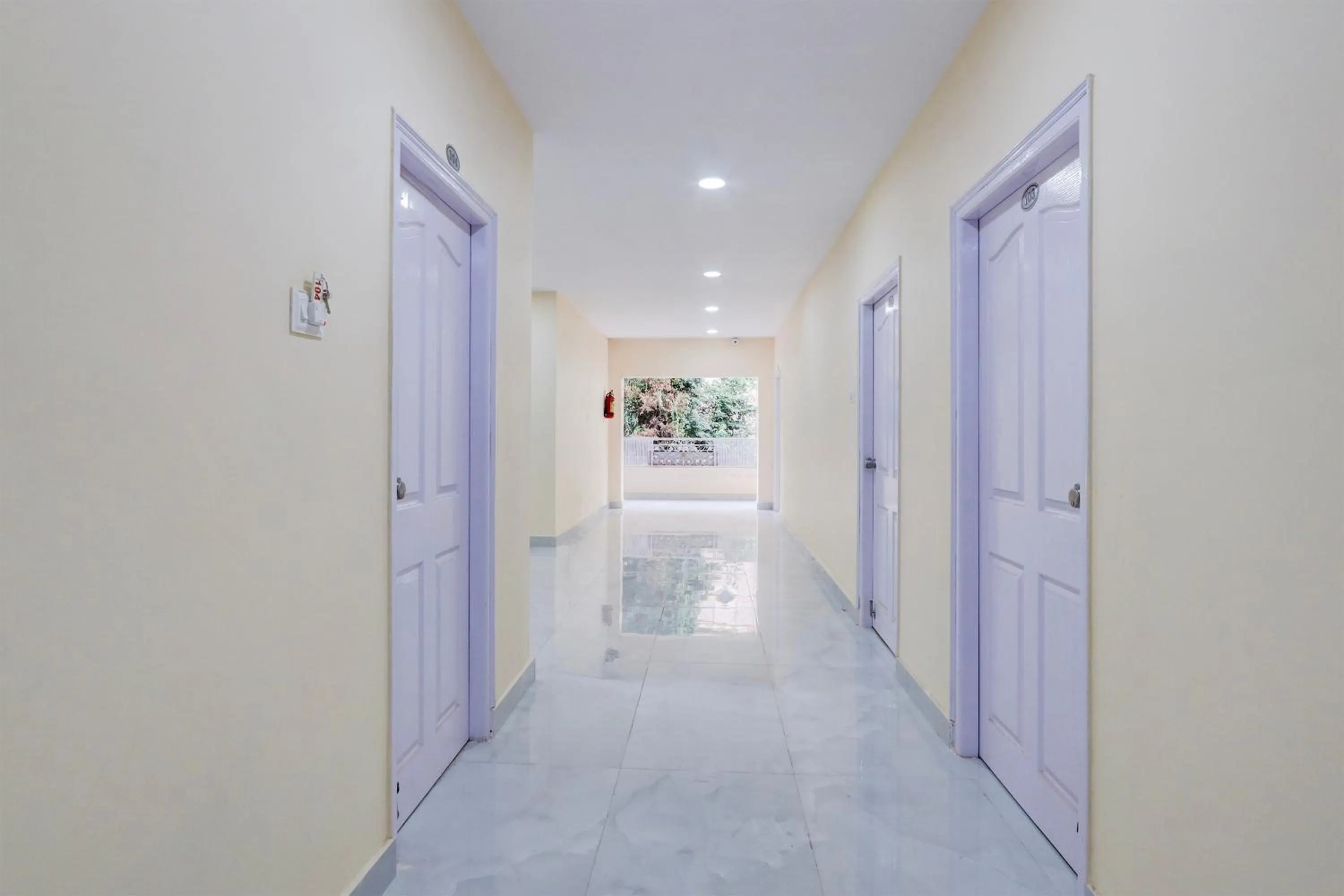 Lobby or reception in Hotel O Ss ome inn ultra luxury rooms