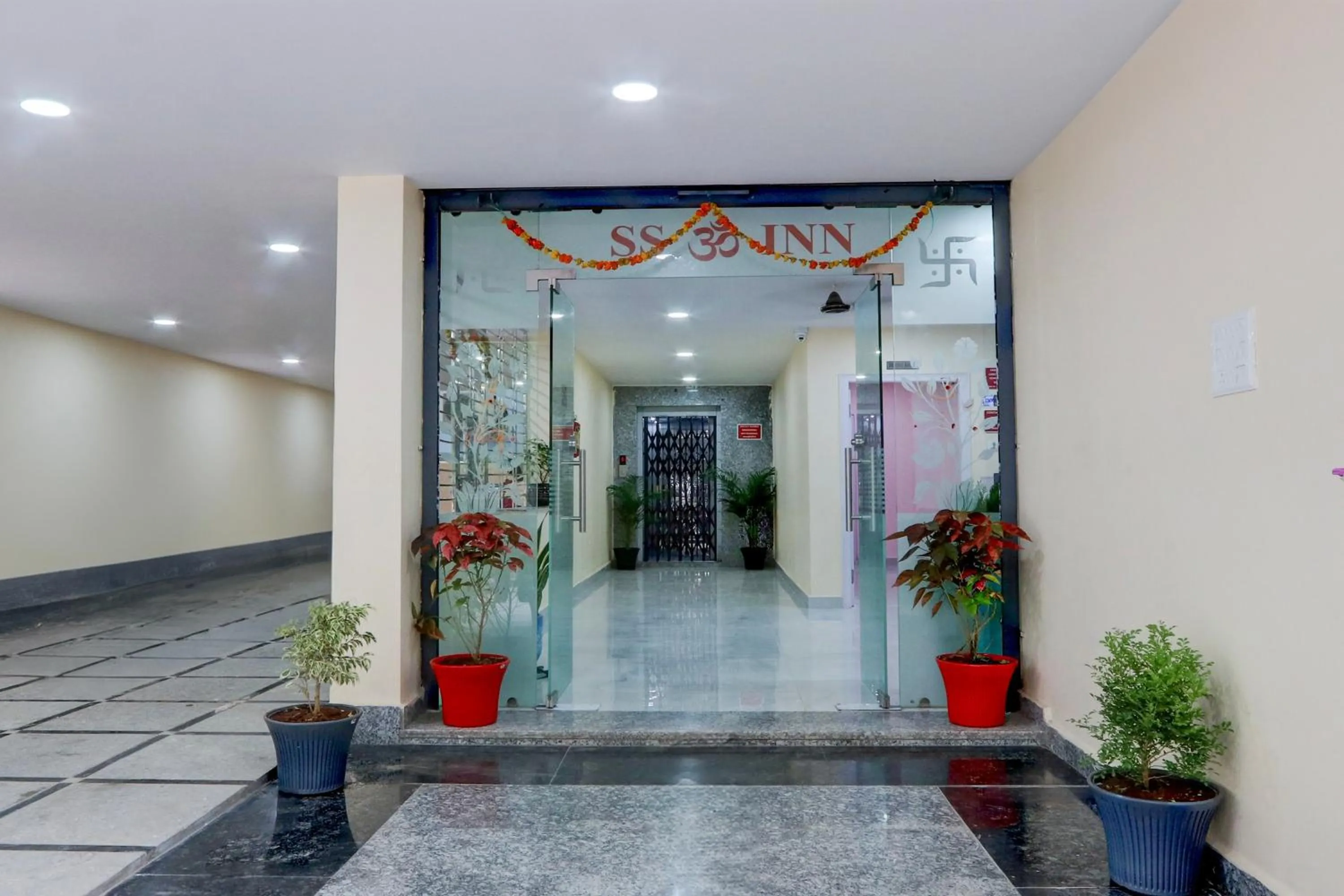 Facade/entrance in Hotel O Ss ome inn ultra luxury rooms